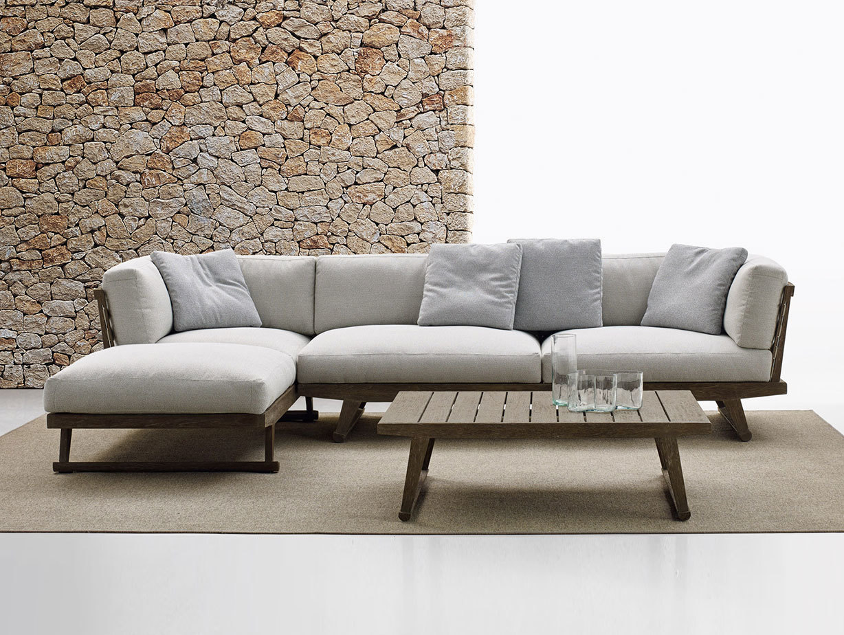 Bb Italia Gio Outdoor Sofa Chaise Antonio Citterio