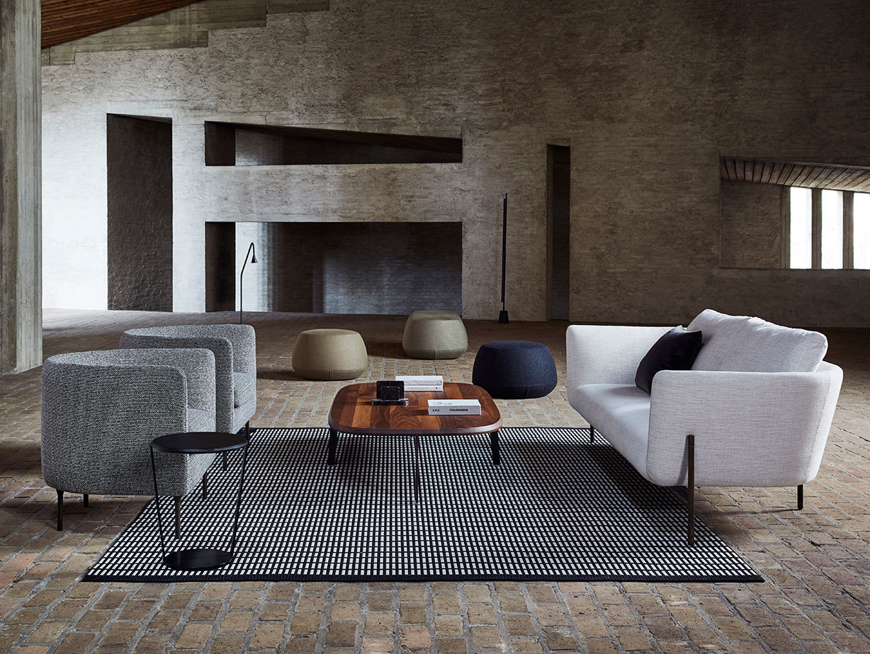 Bensen loft sofa delta club chairs