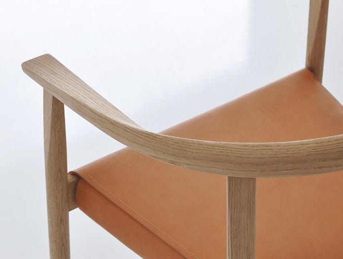 Bensen tokyo chair detail 2 oak