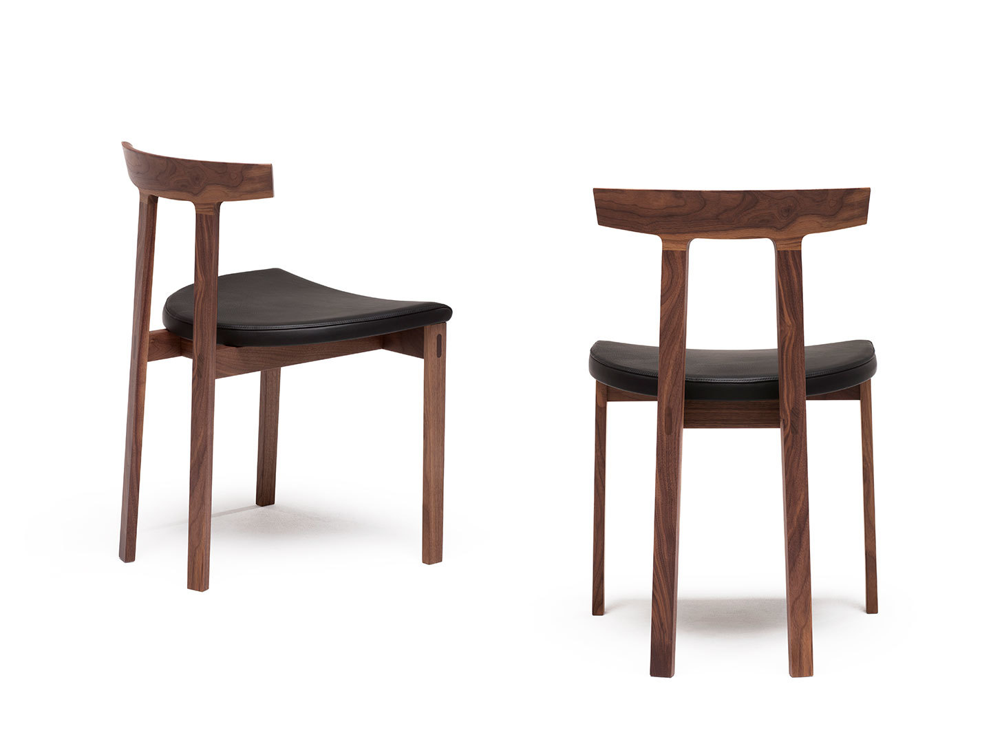 Bensen torii chairs walnut