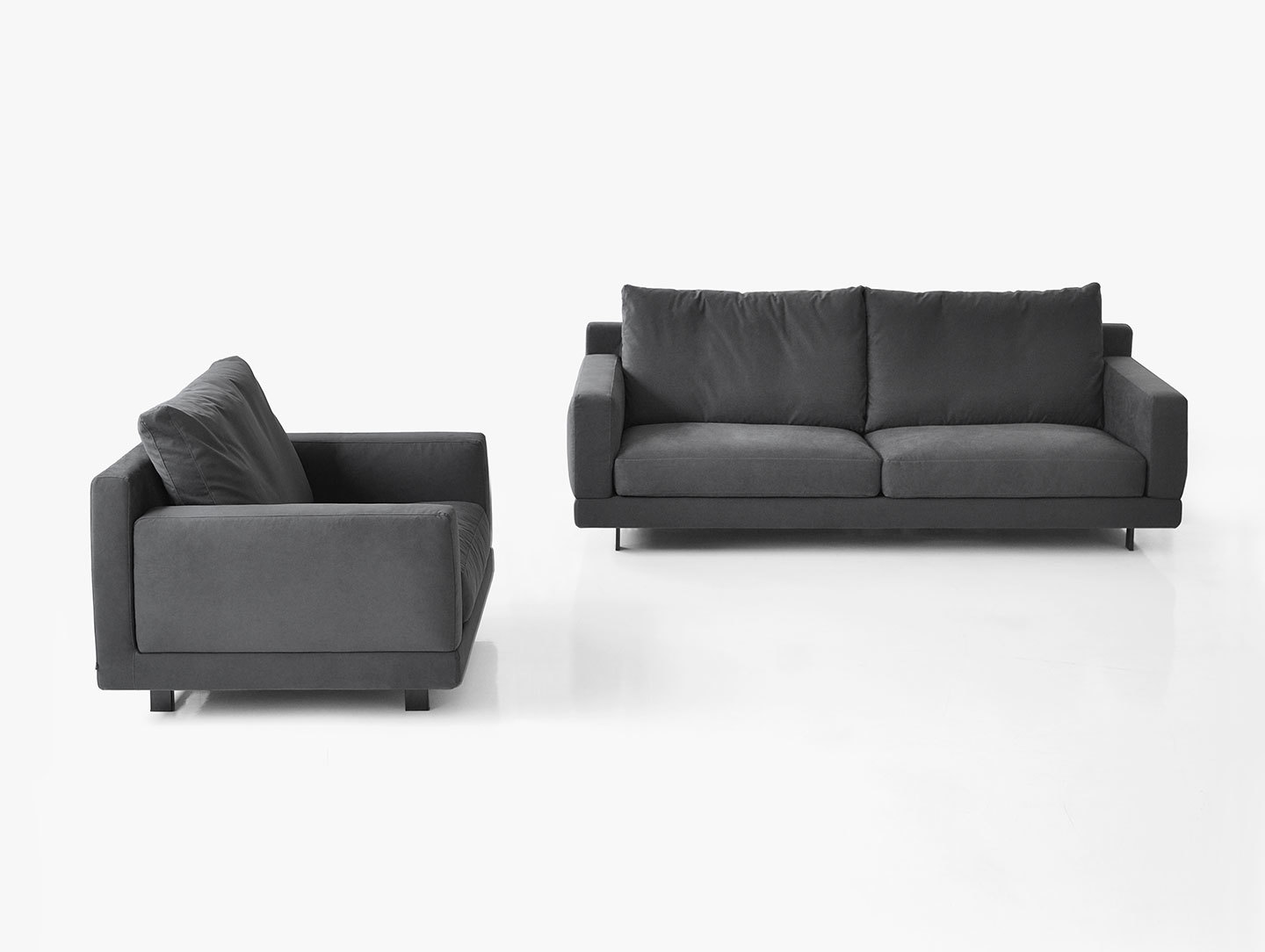 Bensen Elle Sofa In Black Comfort 3