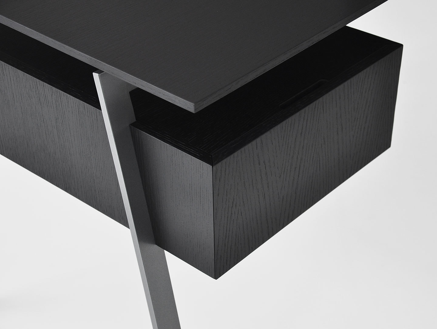 Bensen Homework Desk Wood Top Drawer Detail