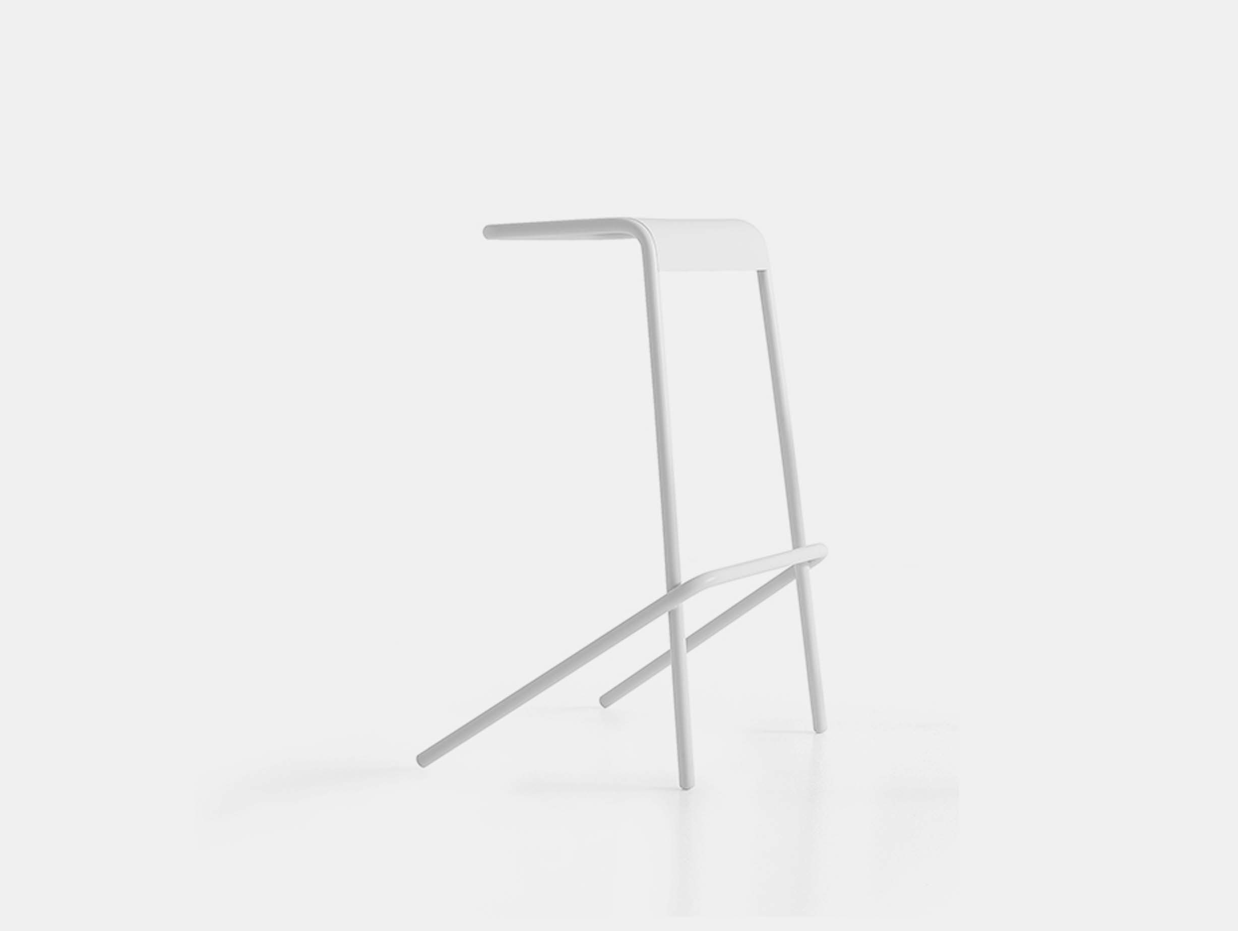 Cappellini alodia white stool