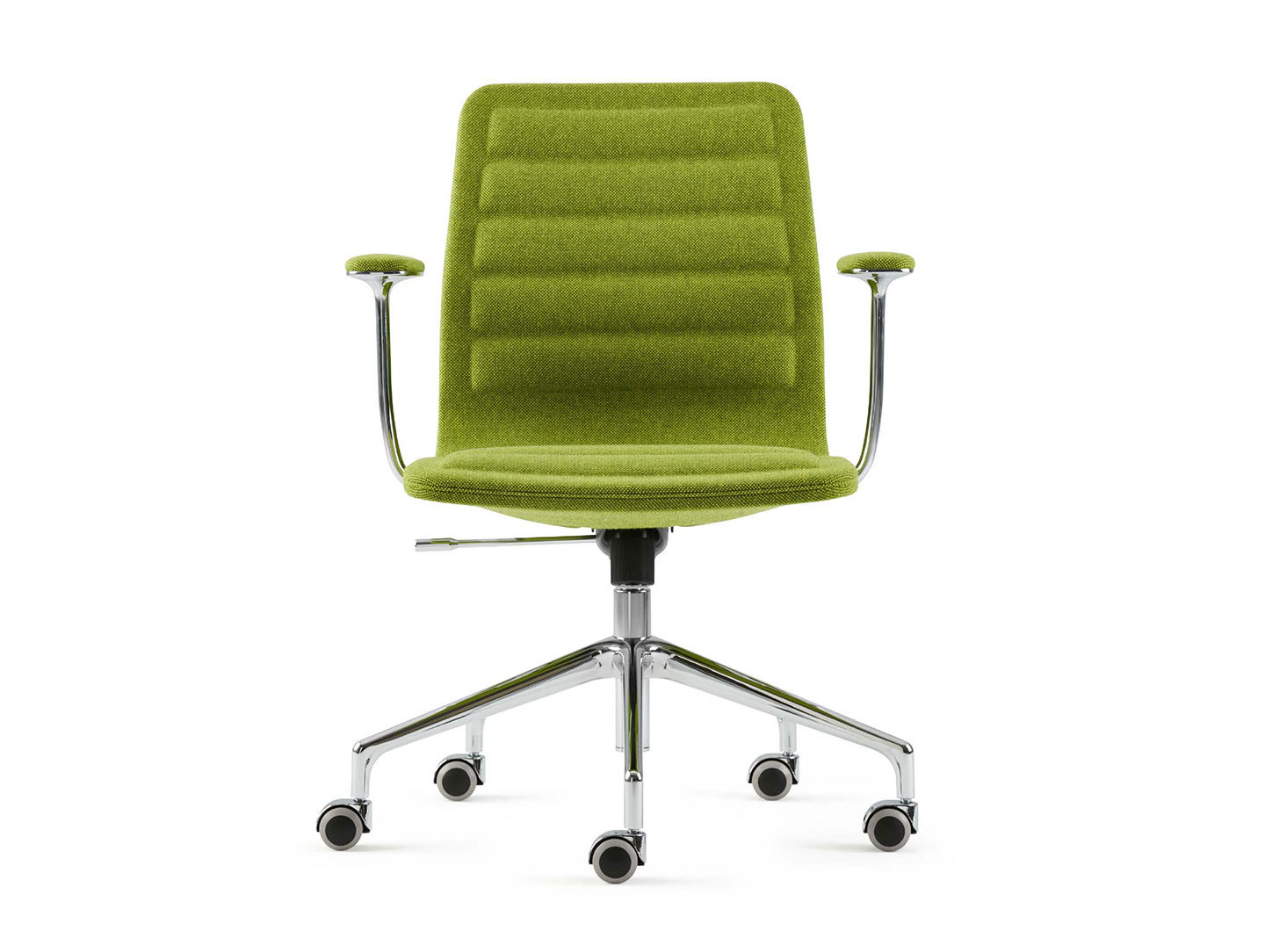 Cappellini Lotus Task Chair Low Green Front Jasper Morrison