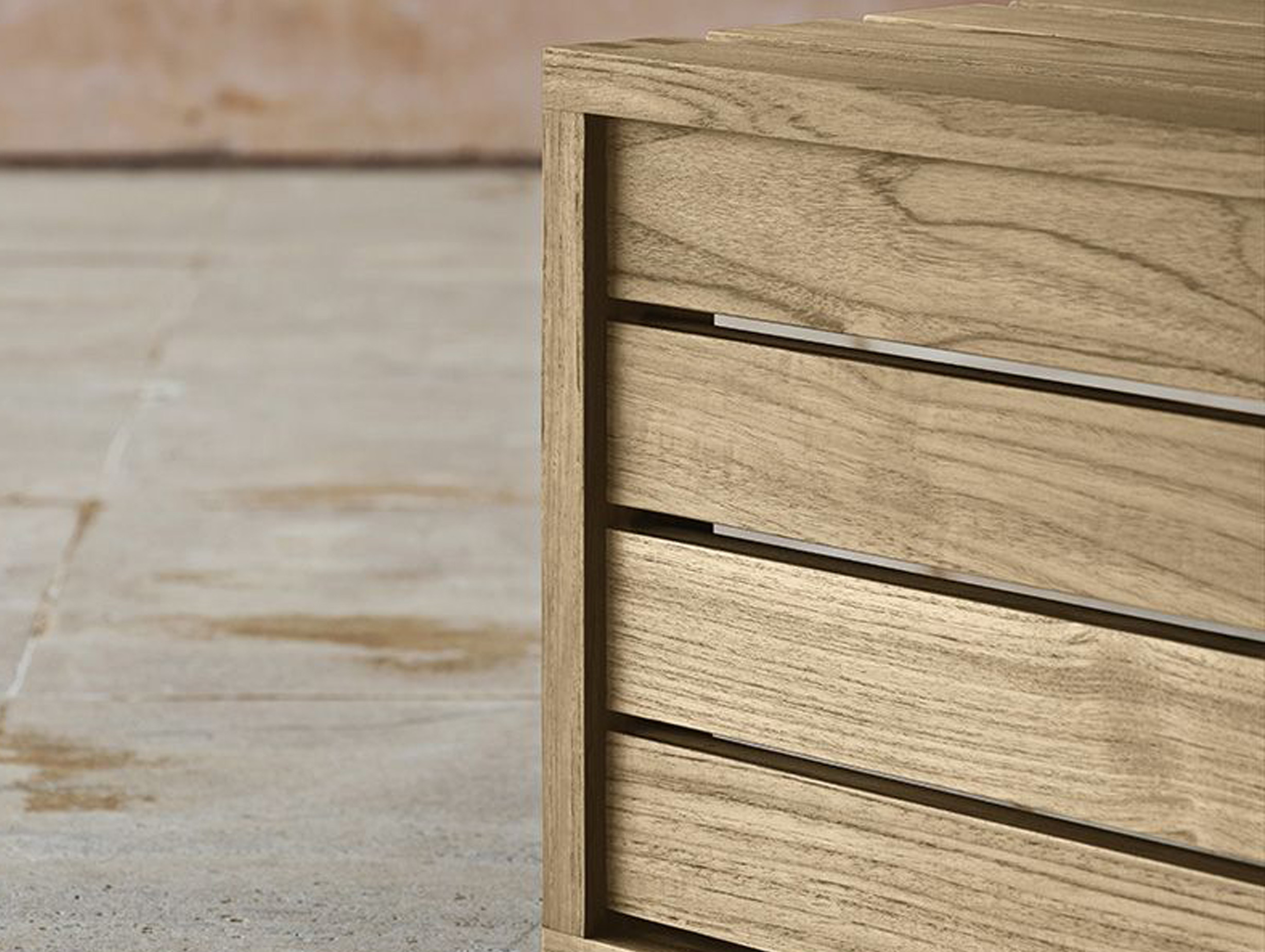 Carl hansen bk 14 sunbed untreated teak lifestyle1