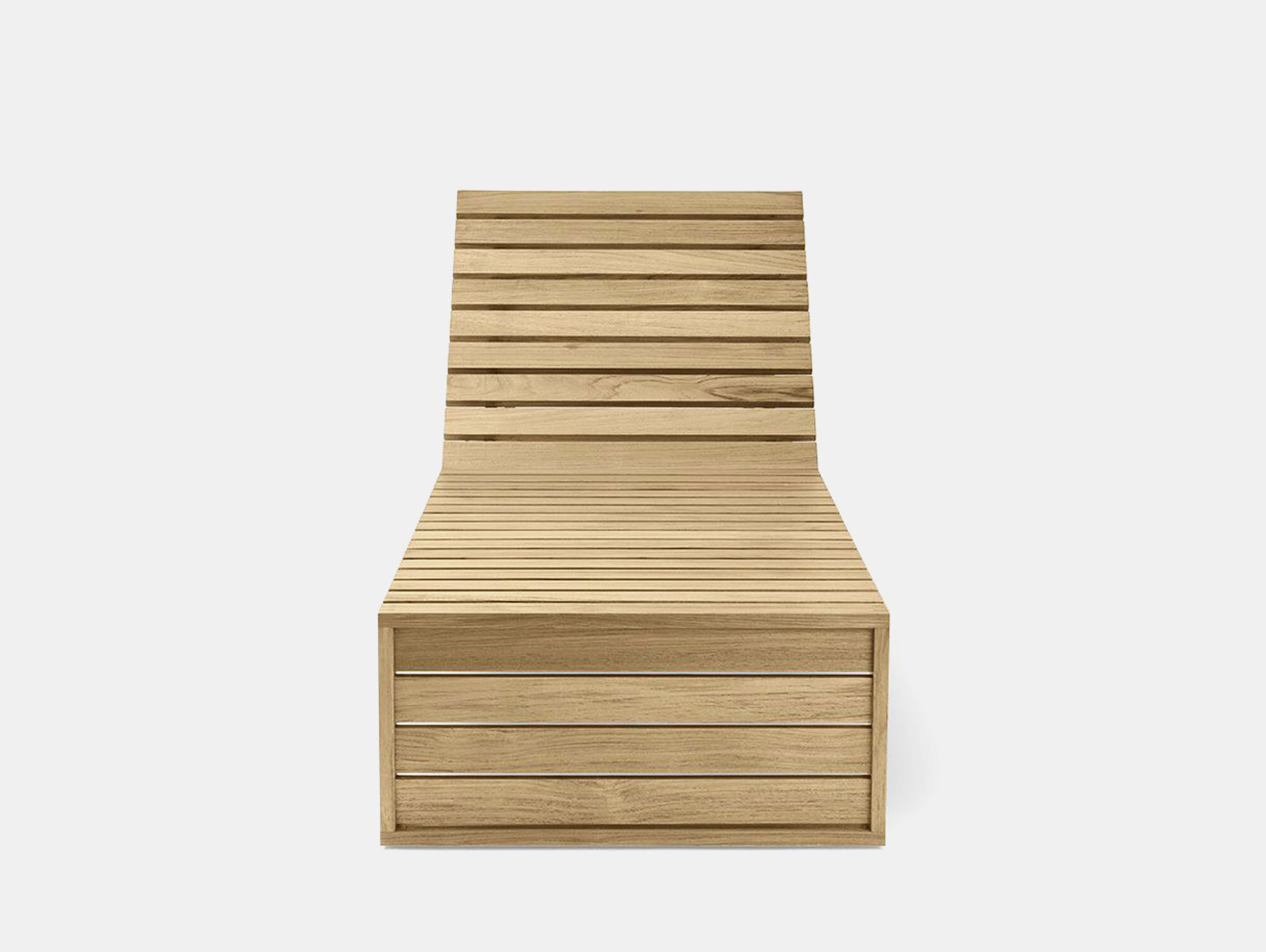 Carl hansen bk14 sunbed teak untreated