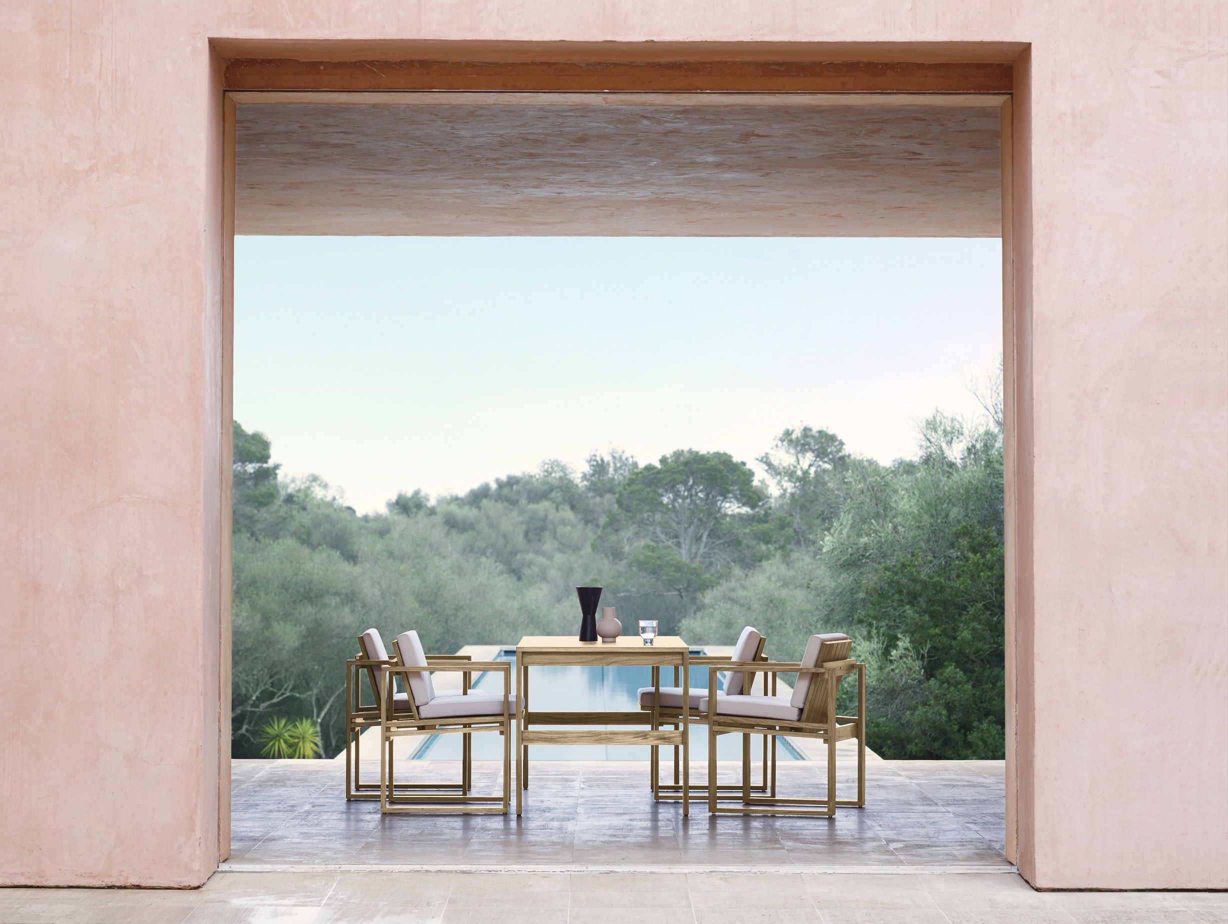 Carl hansen bodil kjaer outdoor untreated oak lifestyle bk10 bk15 2