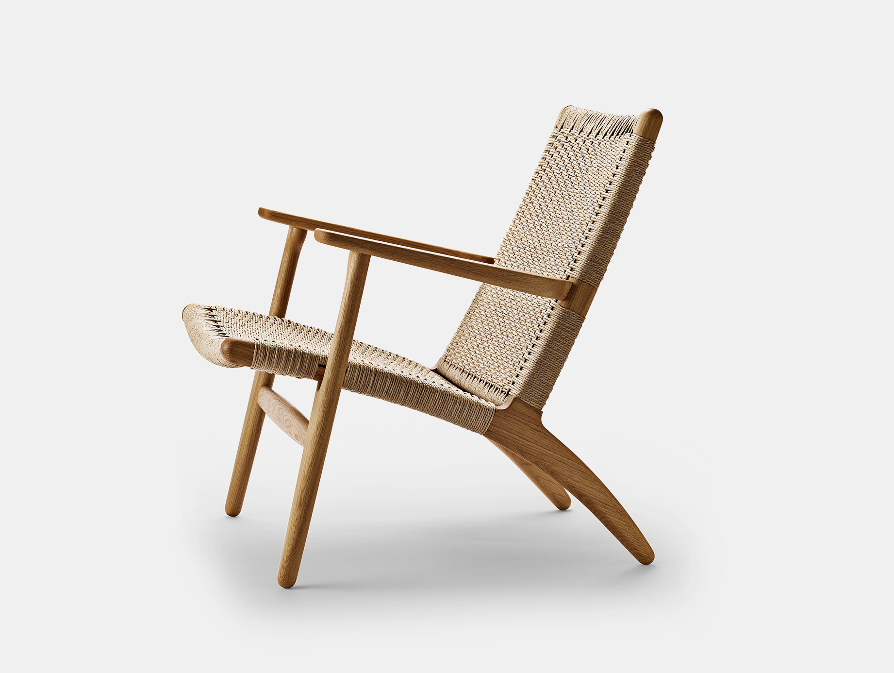 Oiled Oak, natural cord.