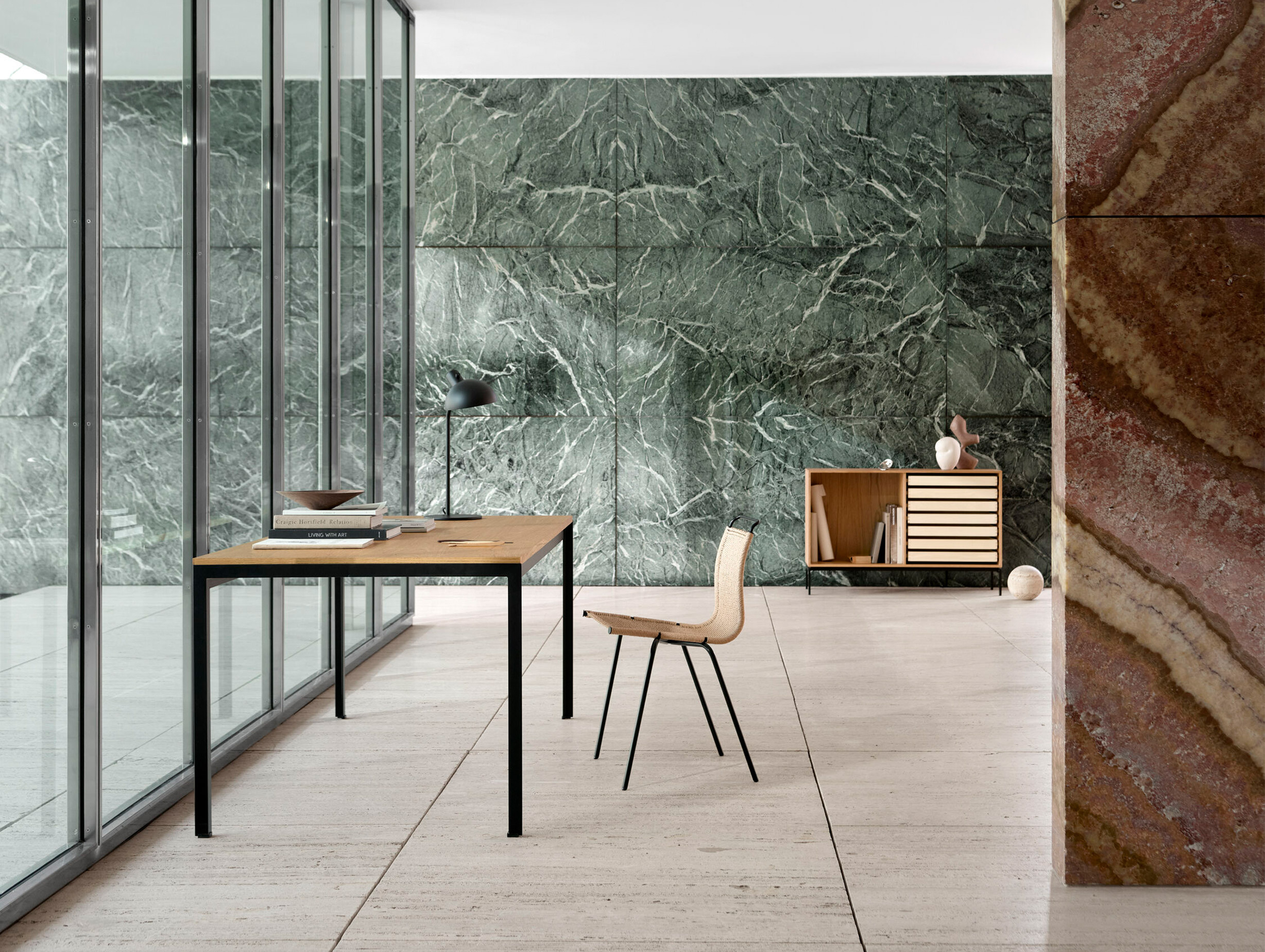 Carl hansen poul kjaerholm professor desk pk52 lifestyle3