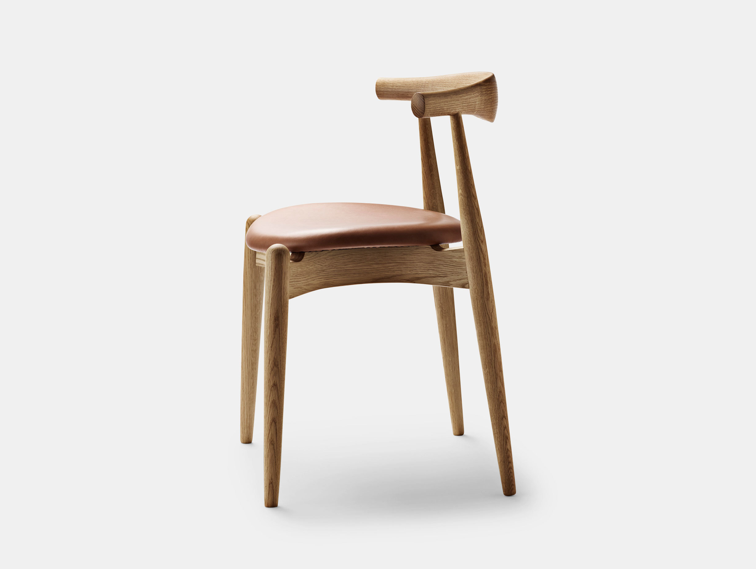 Oiled Oak with a Sif 95 Tan Leather Seat