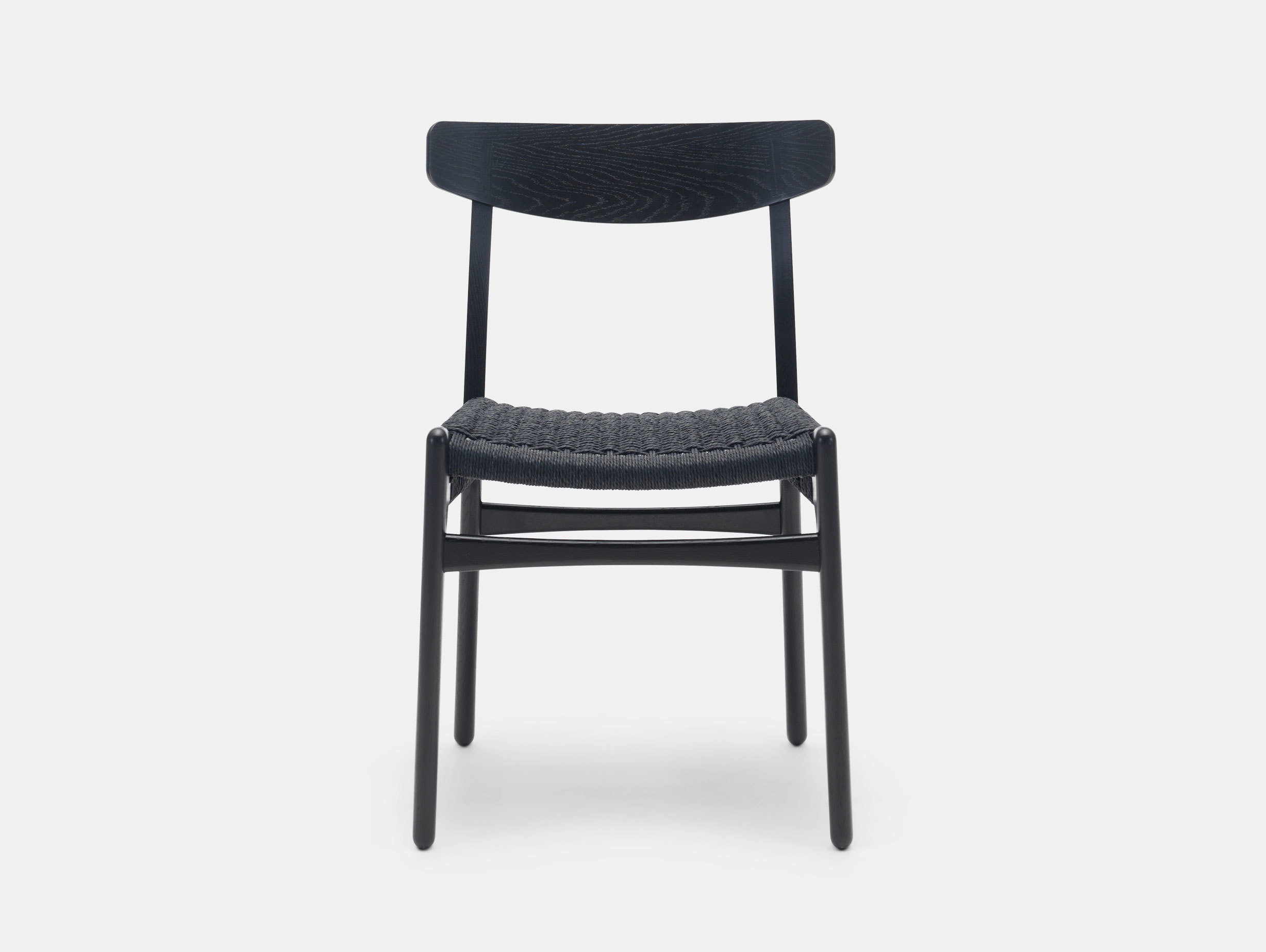 Carl Hansen Ch23 Chair Oak Black Hans Wegner