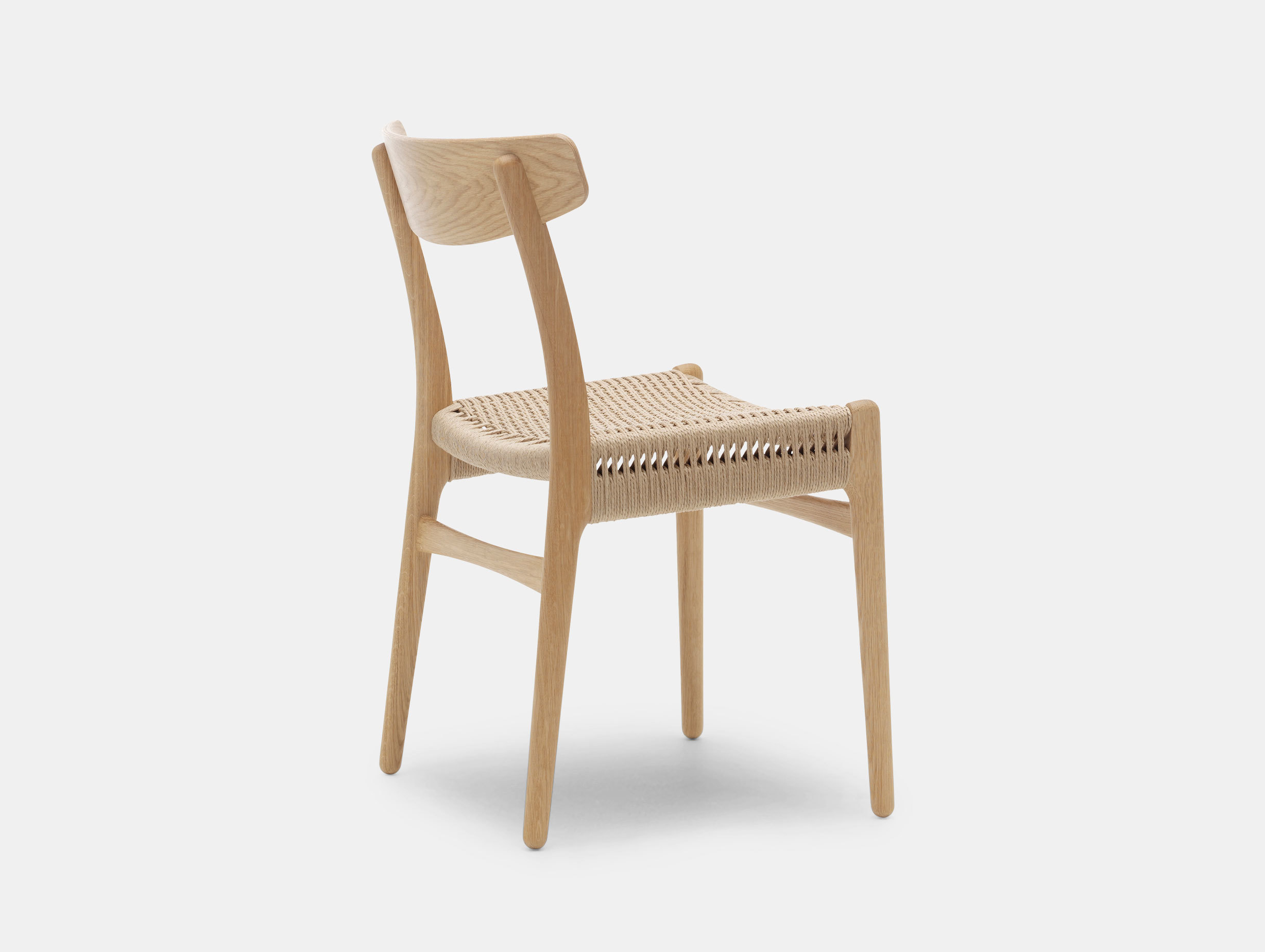 Carl Hansen Ch23 Chair Oak Oil Back Hans Wegner