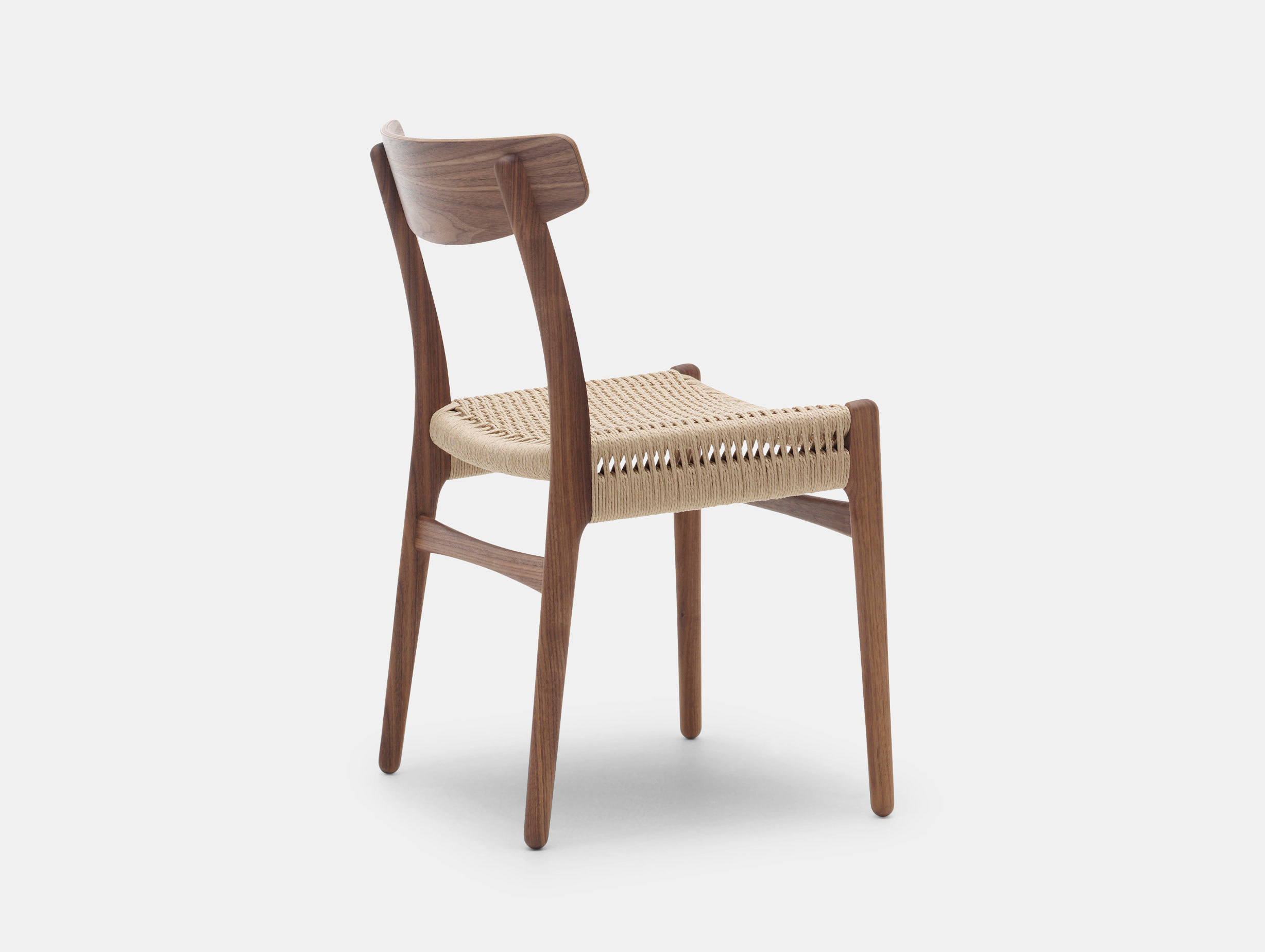 Carl Hansen Ch23 Chair Walnut Back Hans Wegner