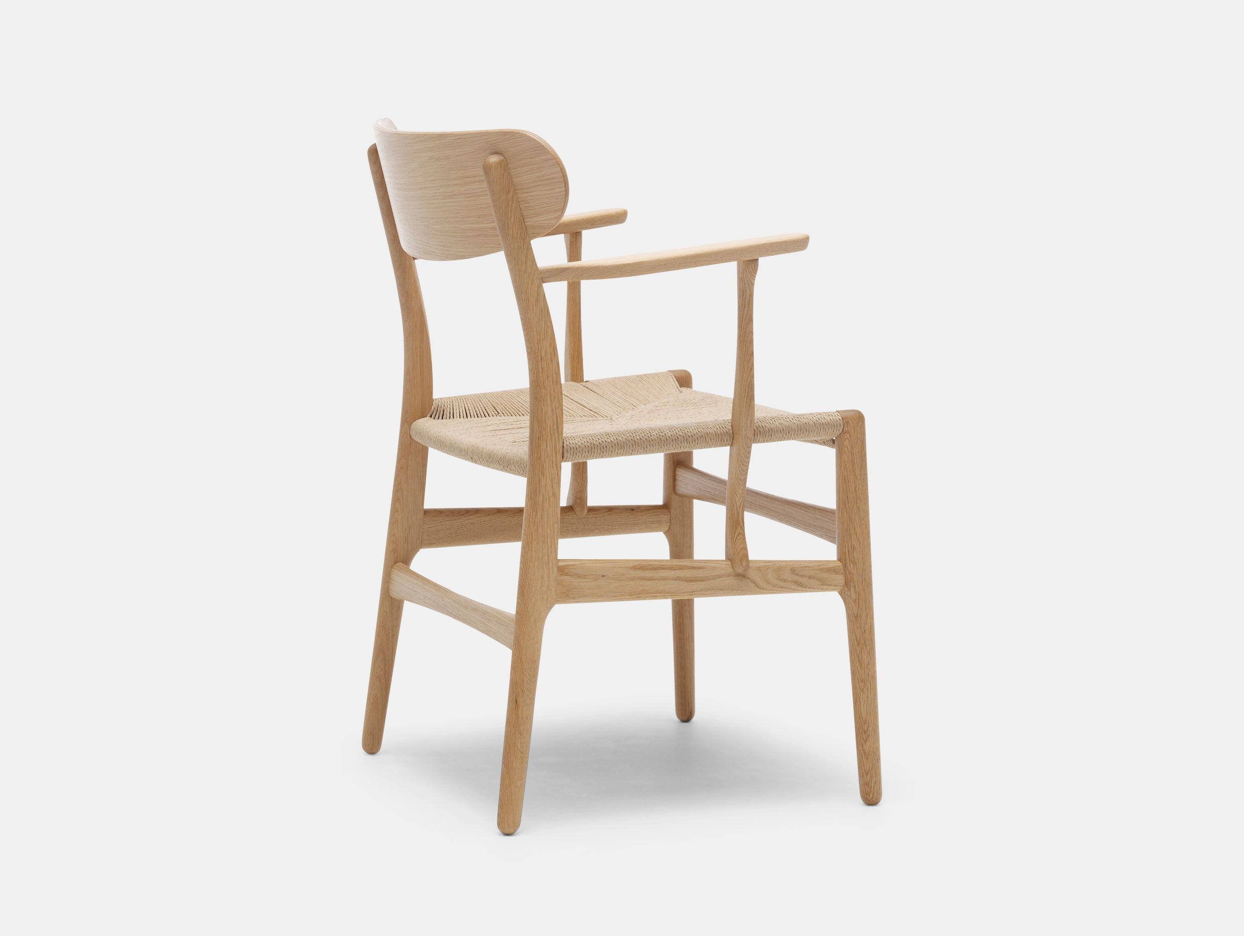 Carl Hansen Ch26 Chair Oak Back Hans Wegner