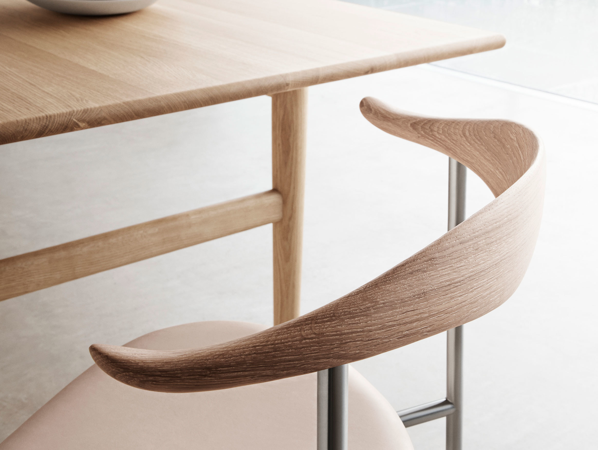 Carl Hansen Ch88 Chair Ch327 Oak Oiled Detail