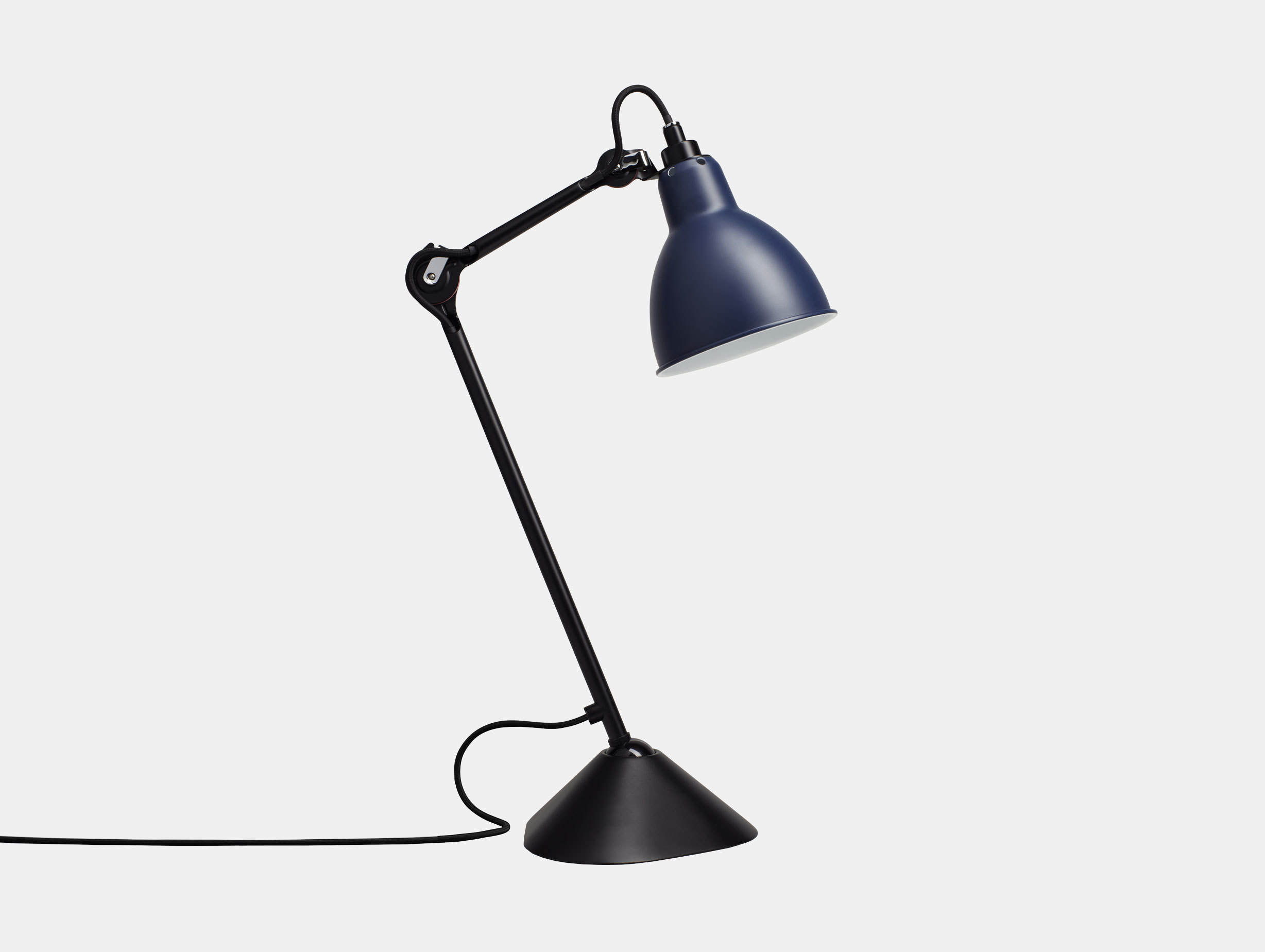 Dcw Lampe Gras No 205 Table Lamp Blue Bernard Albin Gras