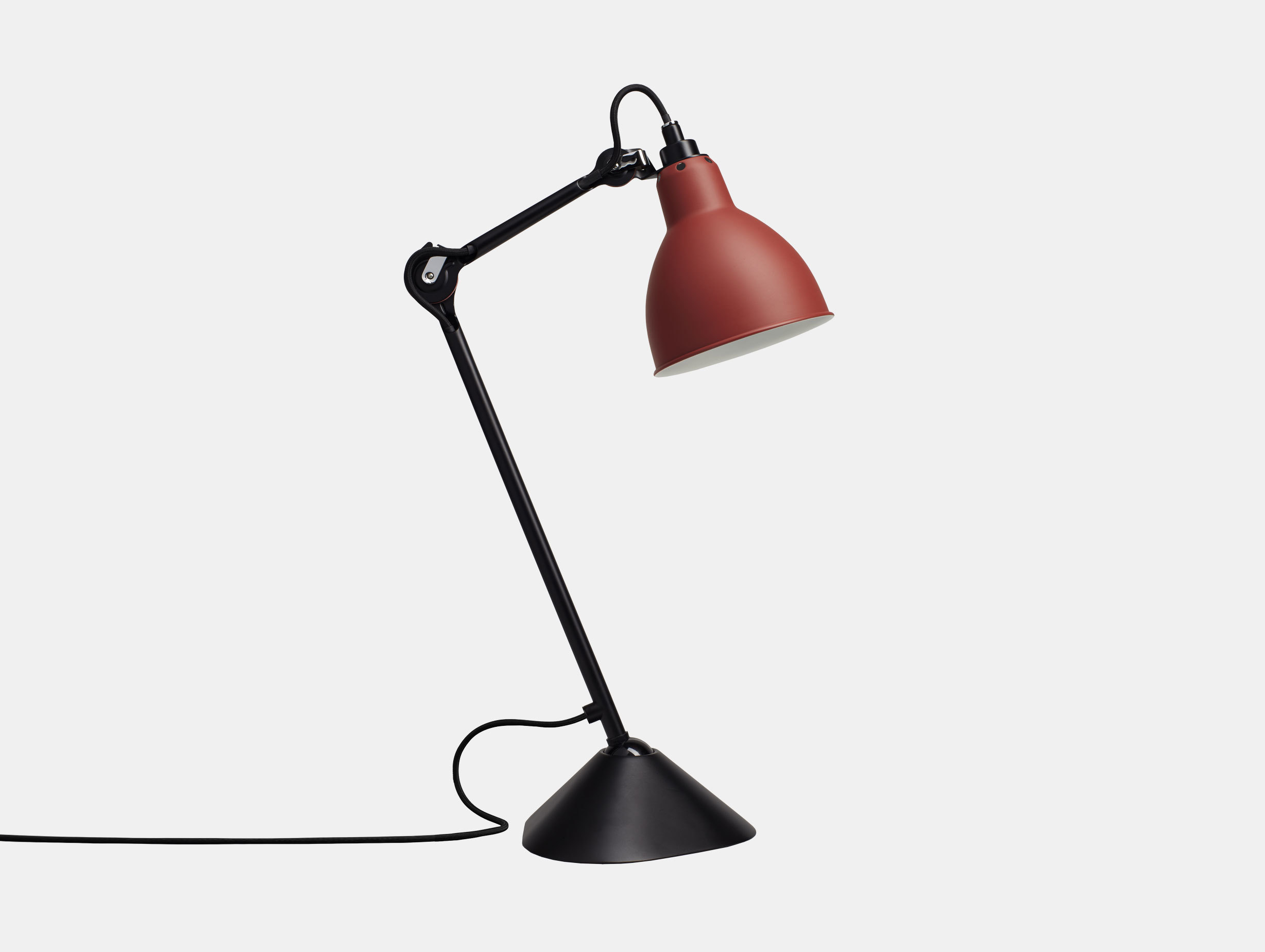 Dcw Lampe Gras No 205 Table Lamp Red Bernard Albin Gras