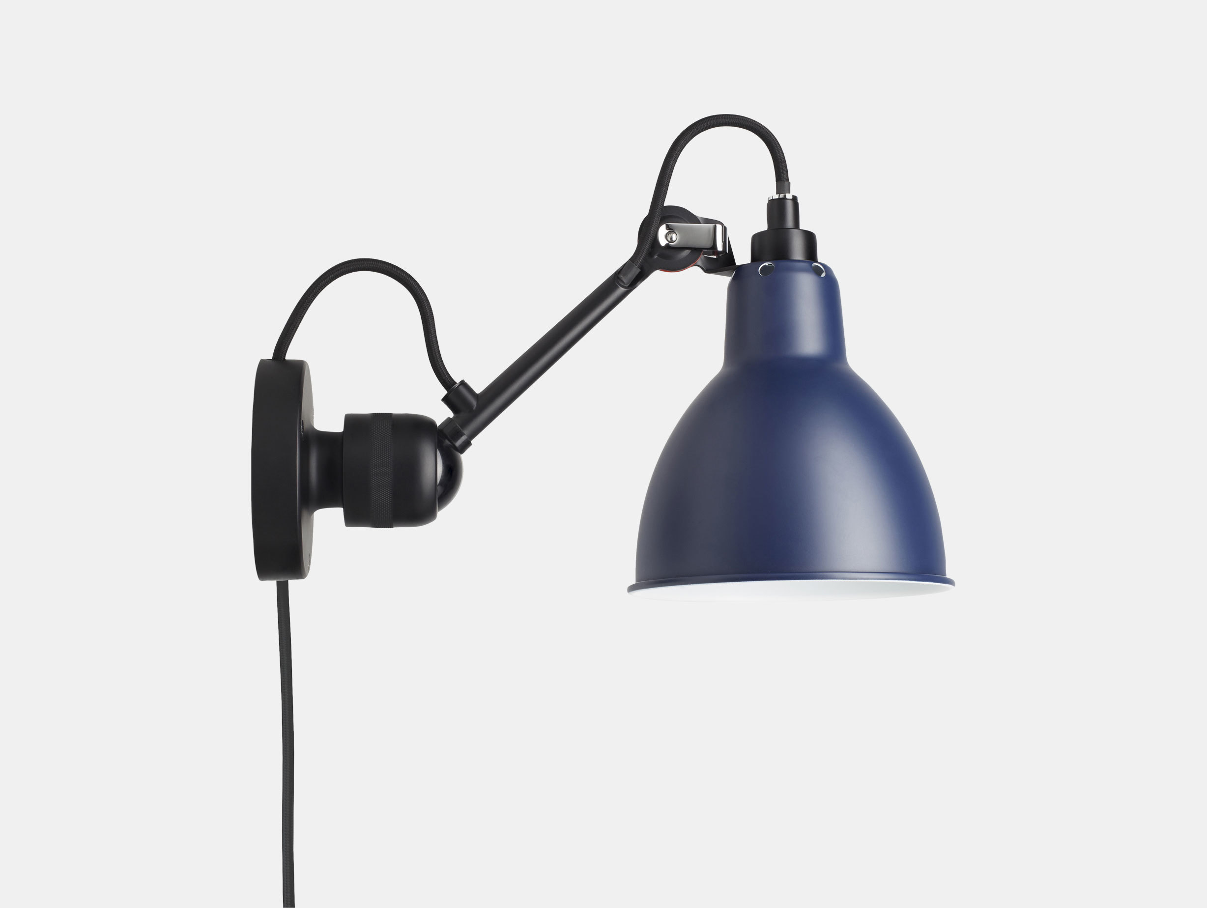Dcw Lampe Gras No 304 Wall Lamp Blue Bernard Albin Gras