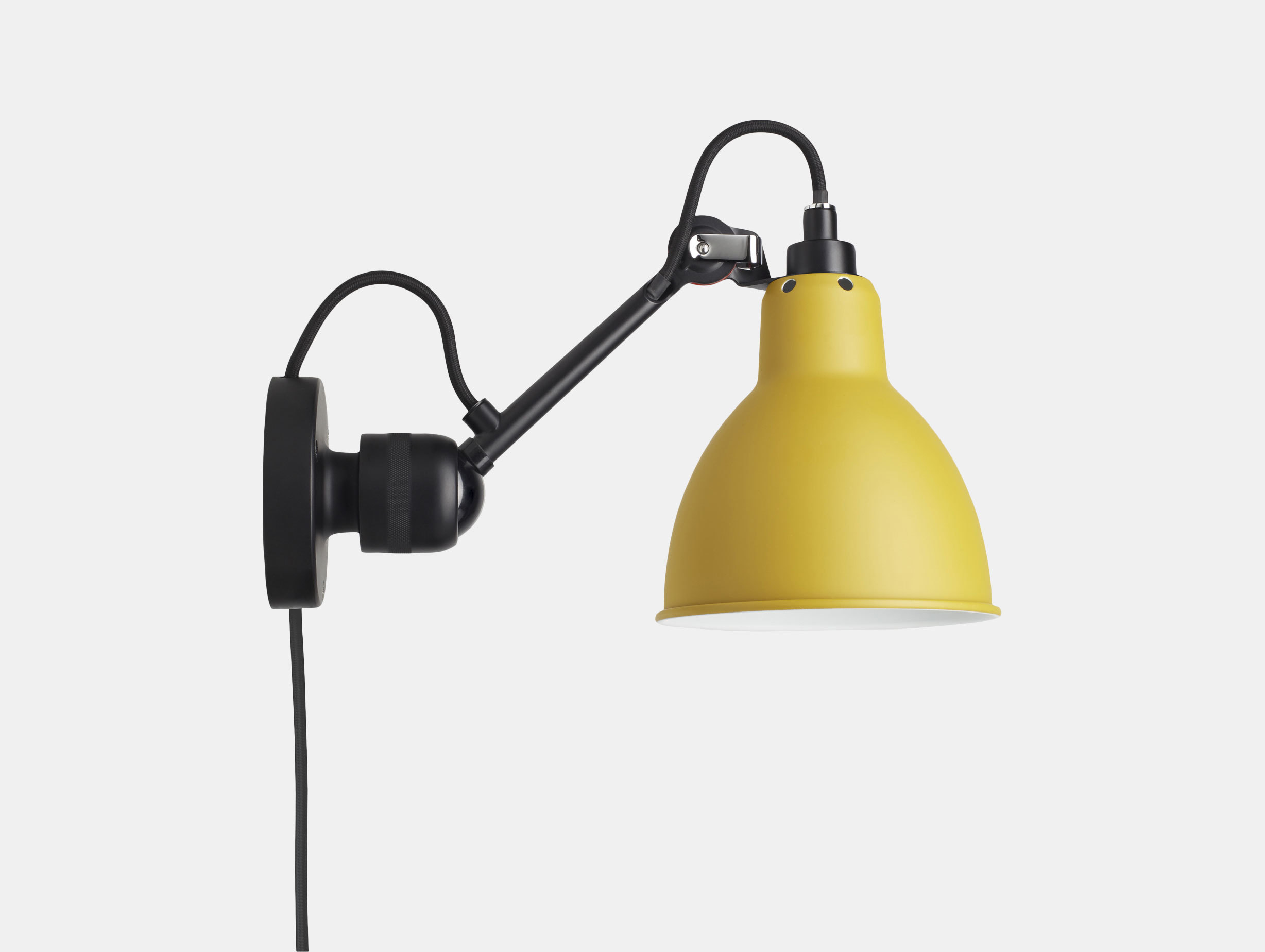 Dcw Lampe Gras No 304 Wall Lamp Yellow Bernard Albin Gras