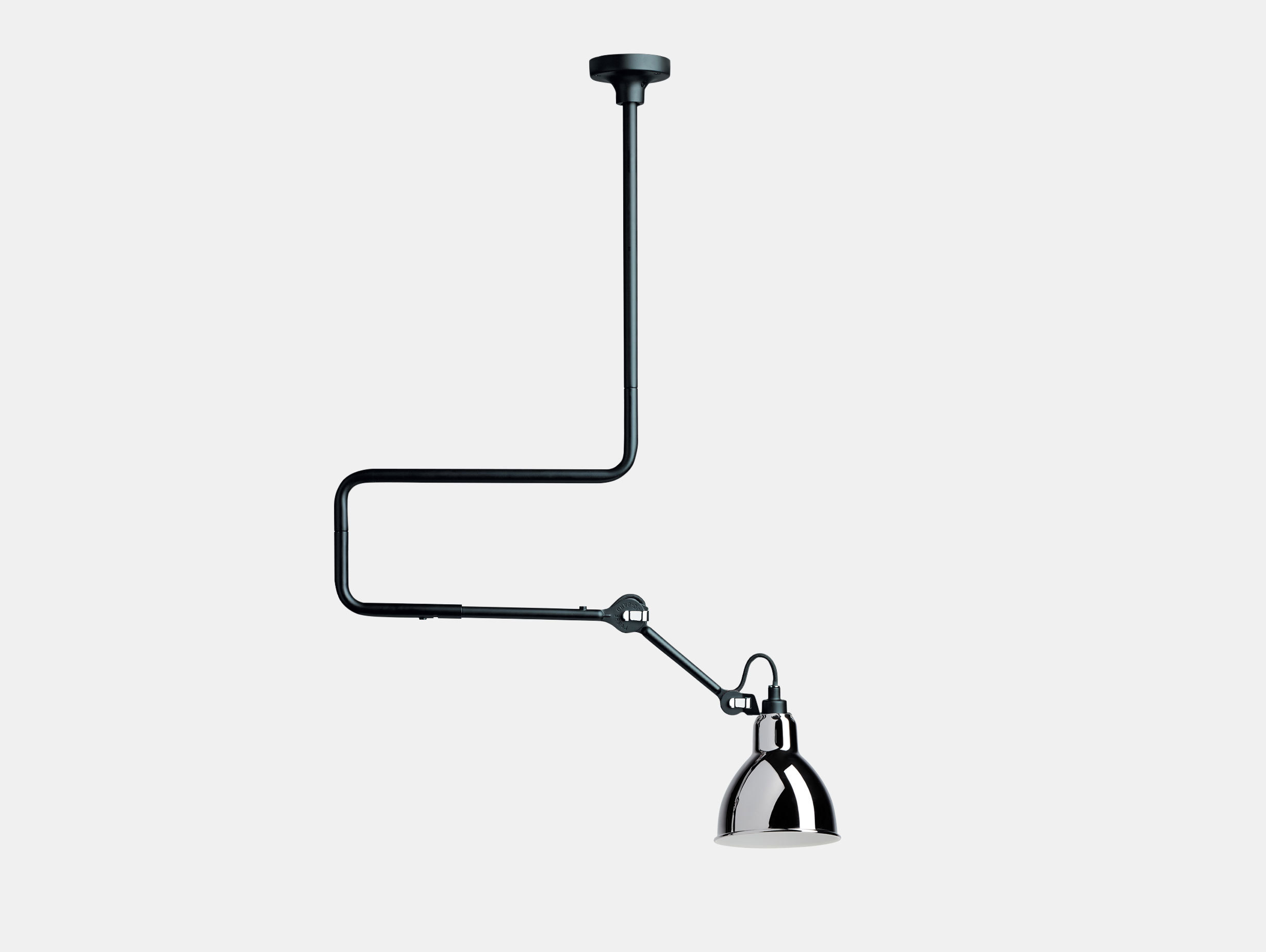 Dcw Lampe Gras No 312 Ceiling Lamp Chrome Bernard Albin Gras