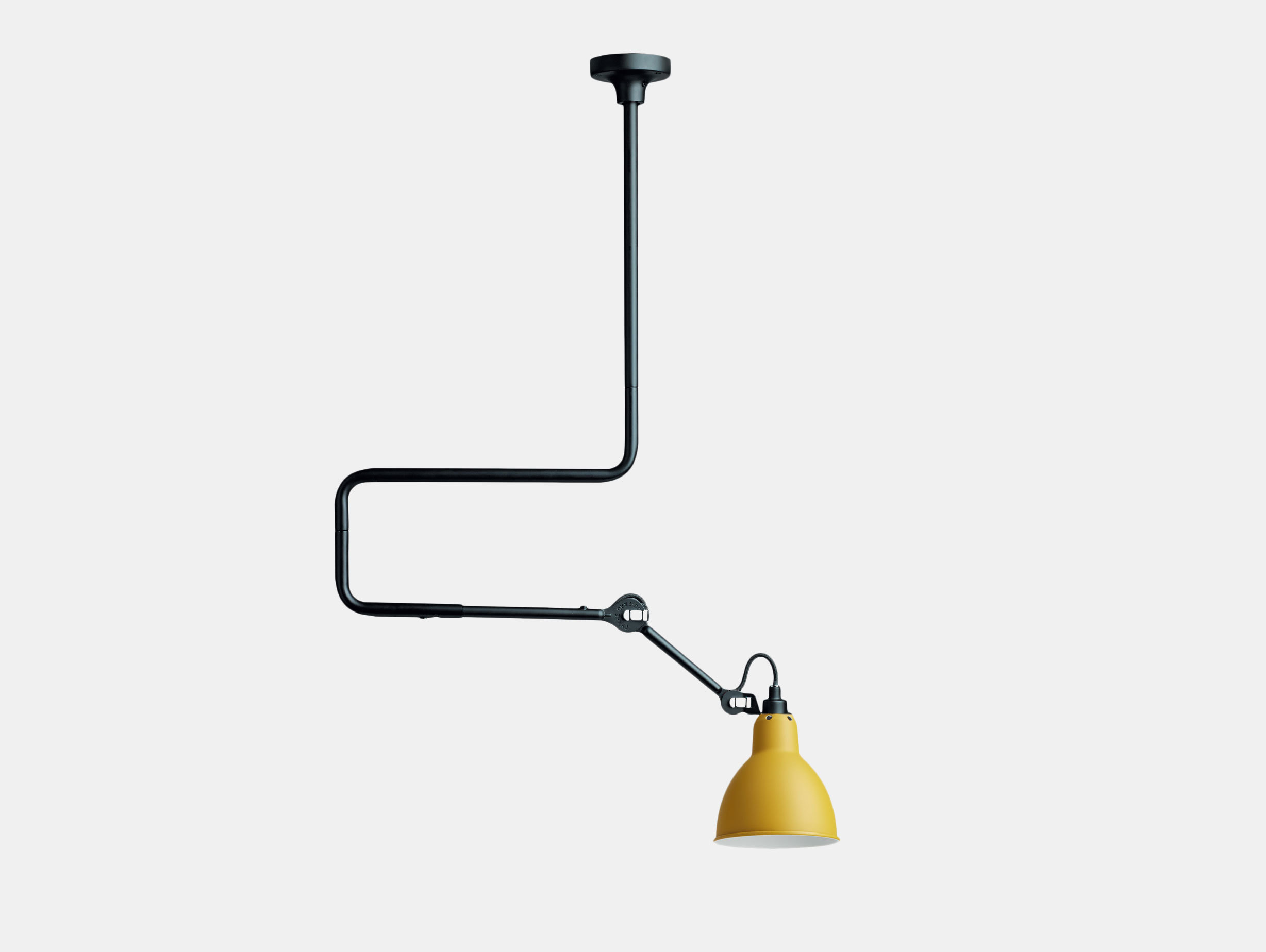 Dcw Lampe Gras No 312 Ceiling Lamp Yellow Bernard Albin Gras