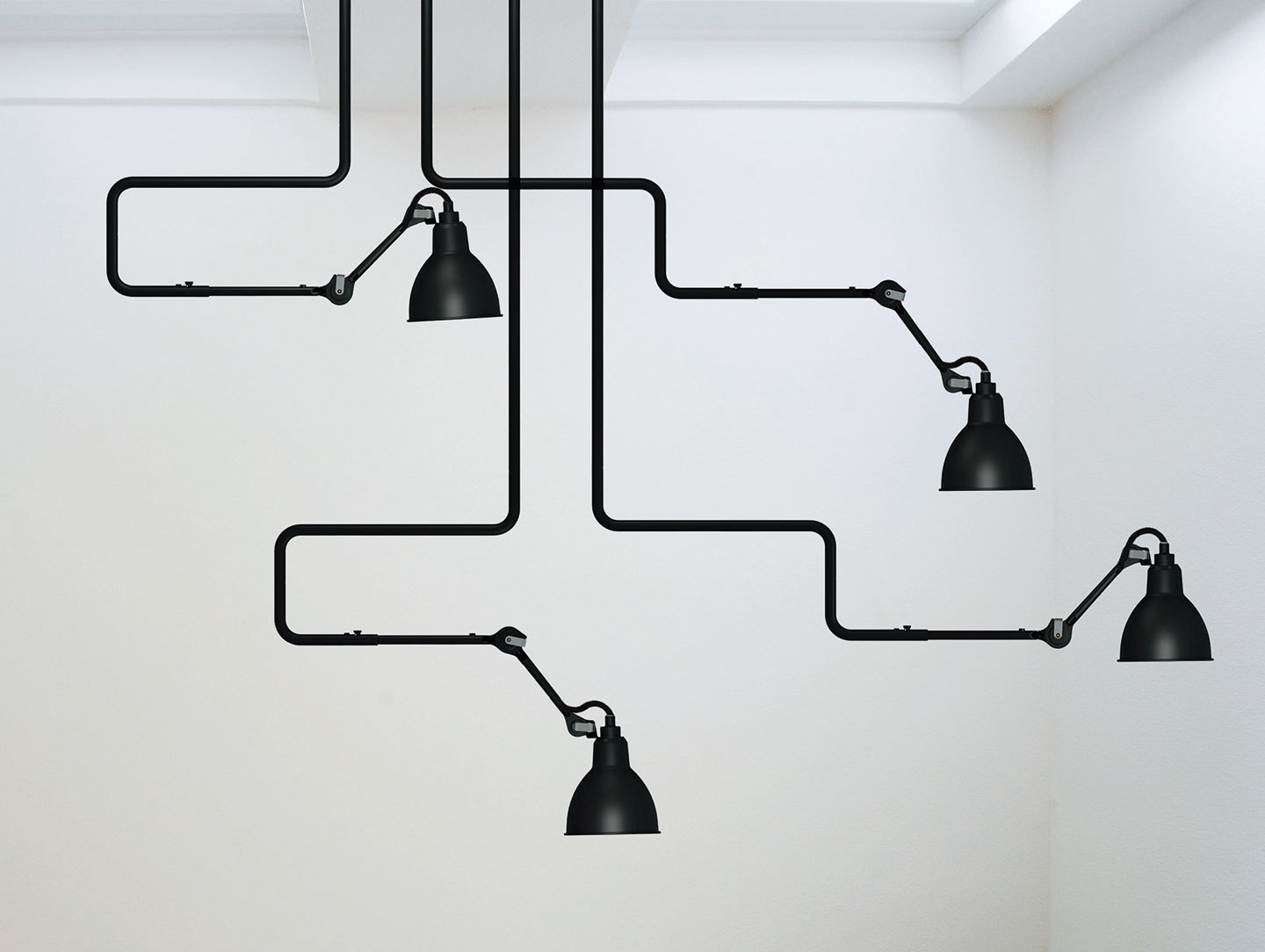 Dcw Lampe Gras No 312 Ceiling Lamp Black Group Bernard Albin Gras