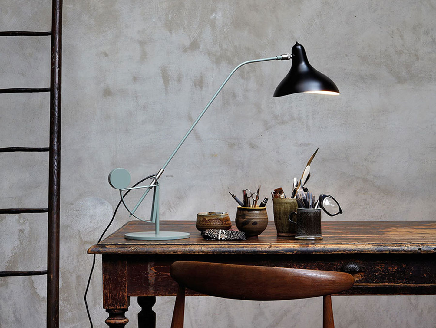 Dcw Mantis Bs3 Table Lamp Grey Black 2 Bernard Schottlander