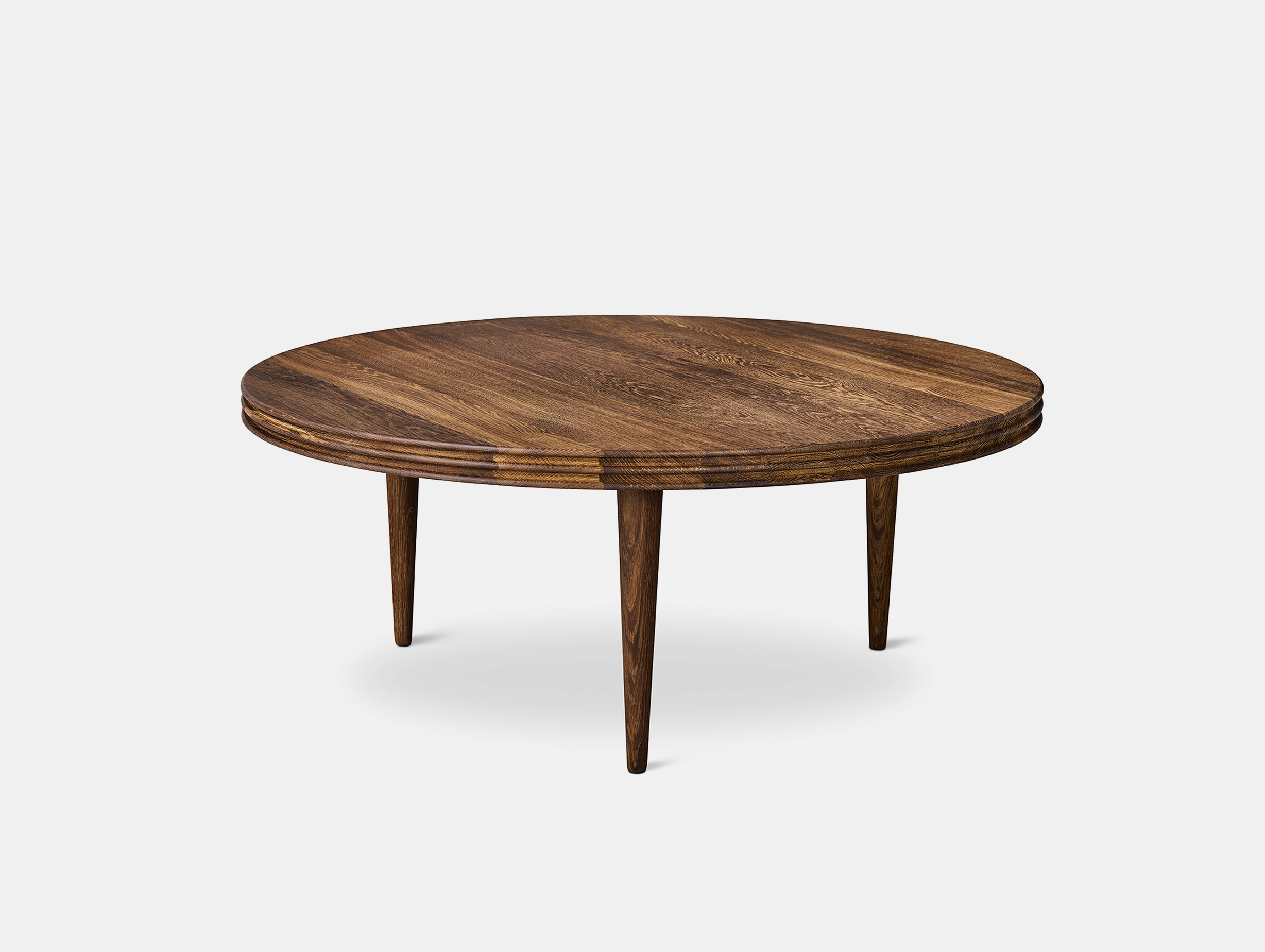 Dk3 groove coffee table low smoked oak 2