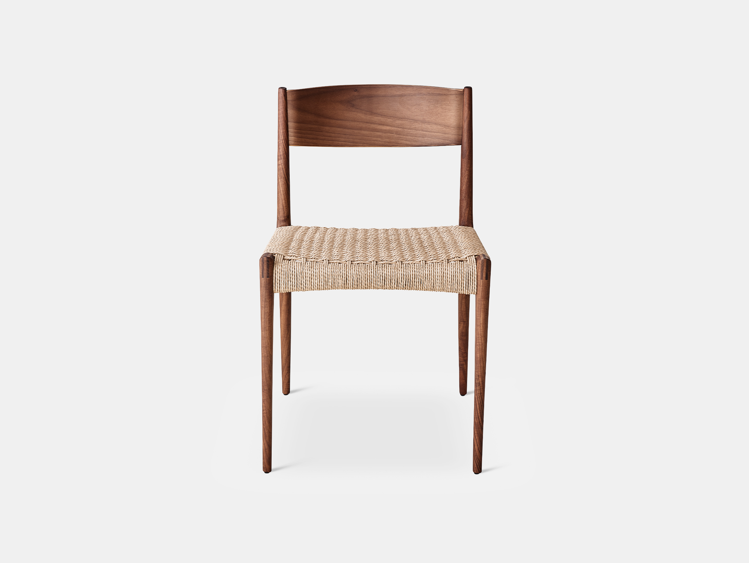Dk3 pia chair walnut