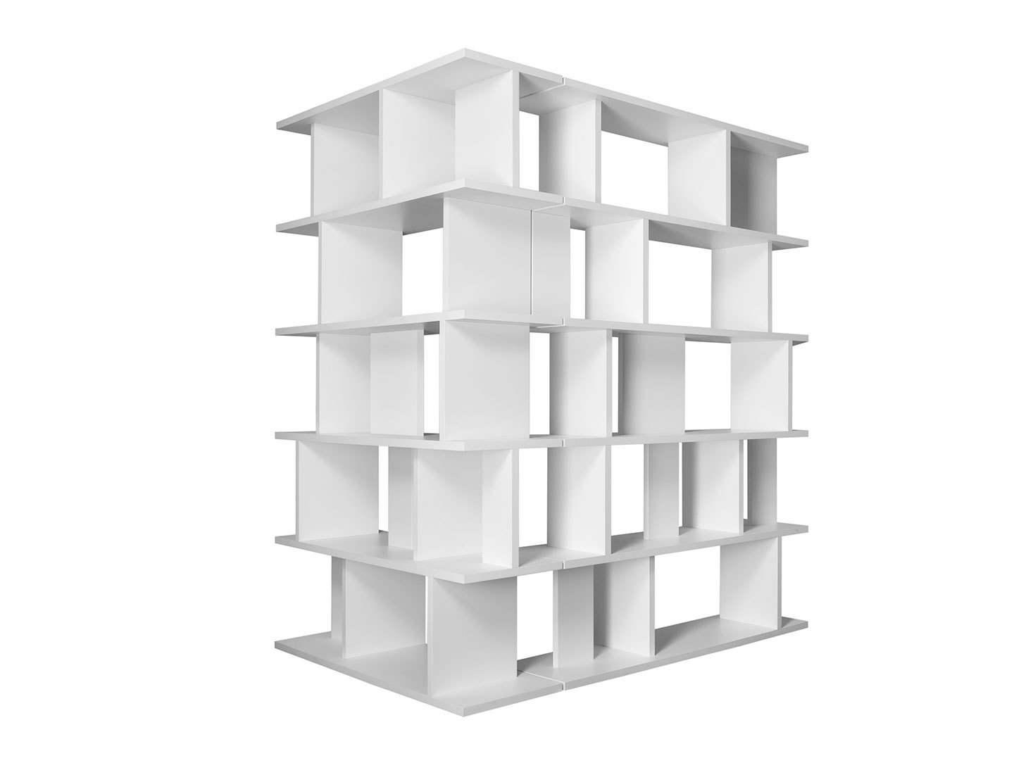 E15 Arie Shelves white high x2 corner Arik Levy