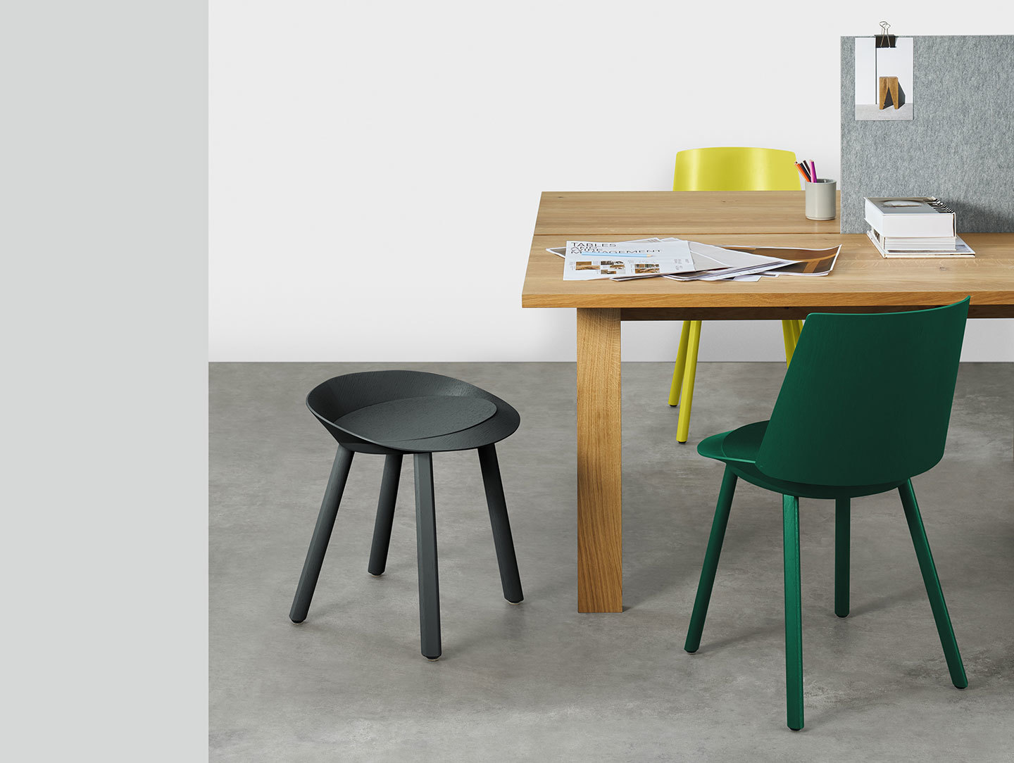 E15 Basis Workstation Desk detail 4 David Chipperfield