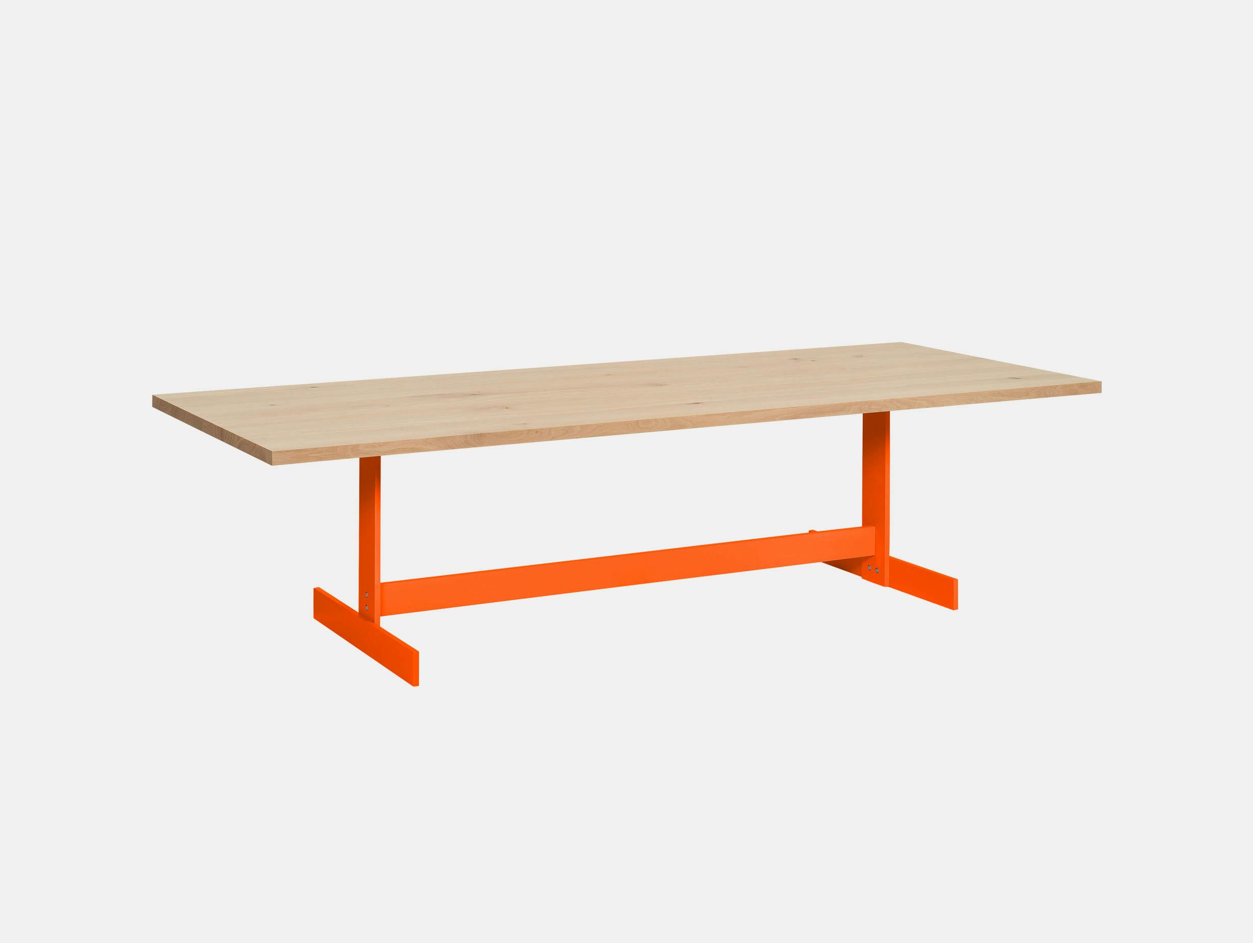 E15 KAZIMIR table pure orange