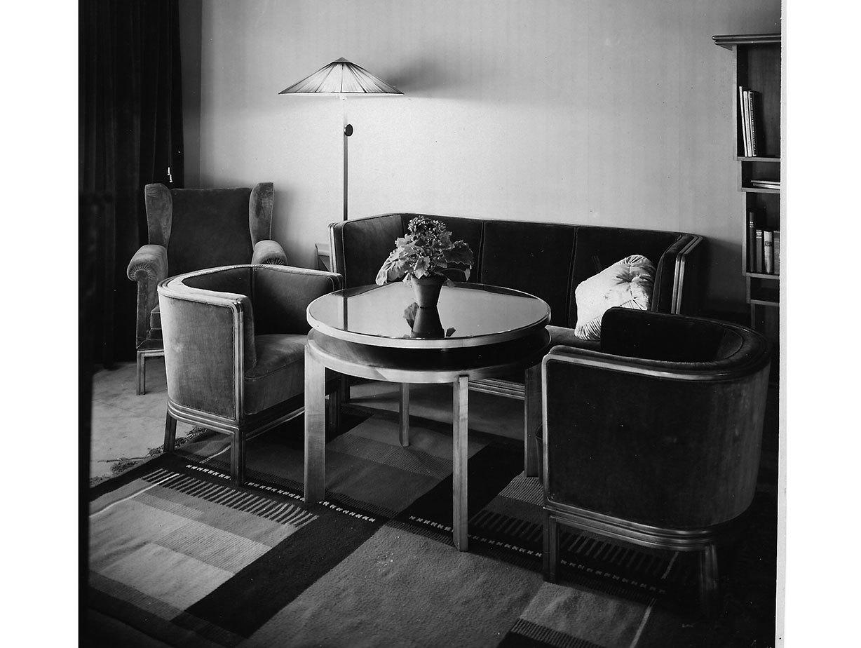 E15 Zet Kilim 1926 Wohnung Z grau