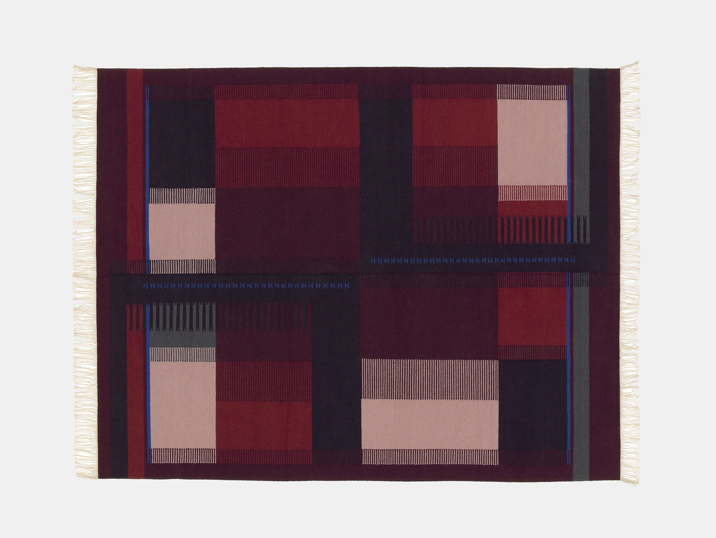 E15 Zet Kilim red blue Richard Herre