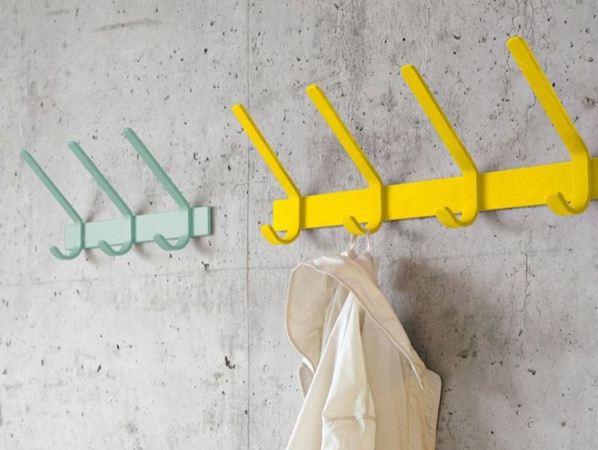 E15 uni coat hook yellow