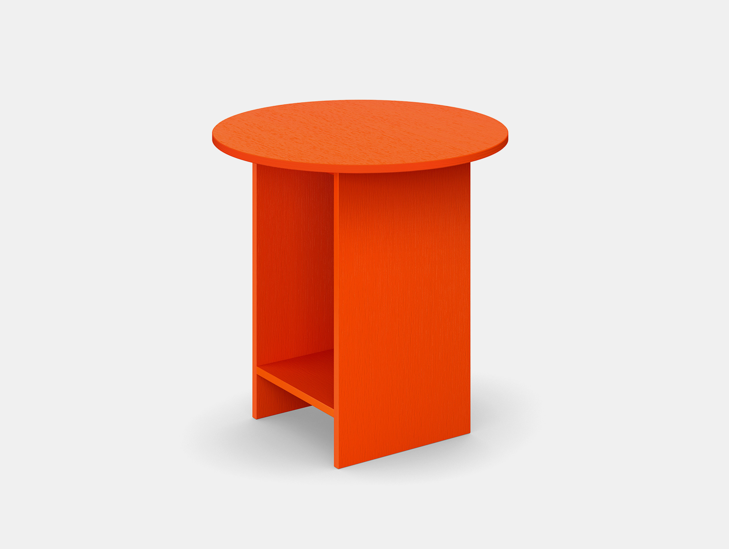 E15 philipp mainzer heiji side table small orange