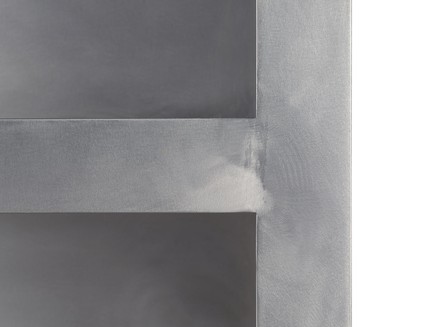 E15 tafel aluminium detail