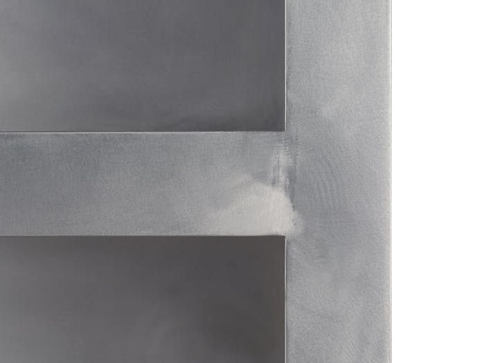 E15 tafel aluminium detail