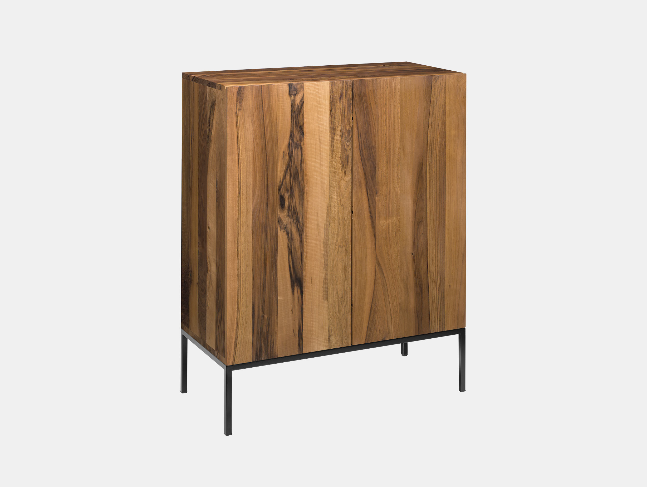 E15 Fariba Sideboard Walnut Black Philipp Mainzer