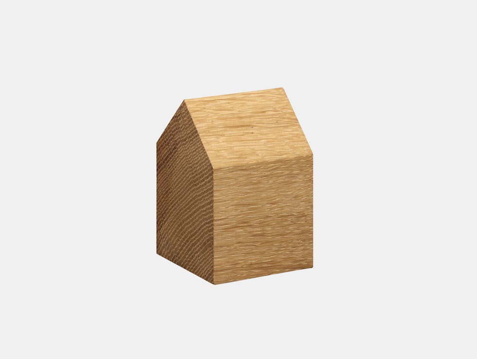 Haus Paperweight - Wood image