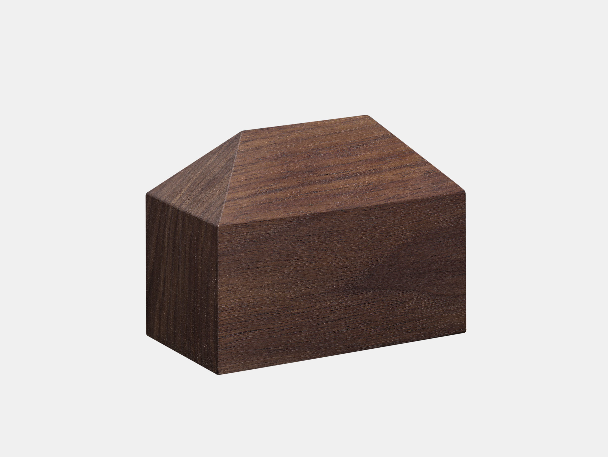 E15 Haus Paperweight Walnut Hip Roof Jan Philip Holler