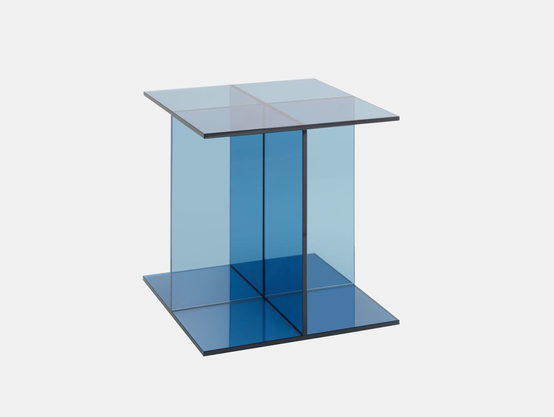E15 Vier Side Table Blue Philipp Mainzer