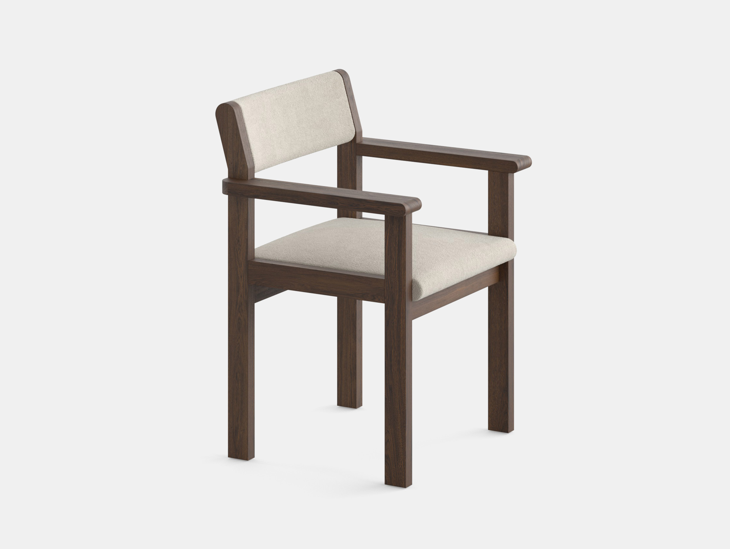 E15 furniture david thulstrup alde armchair dark brown