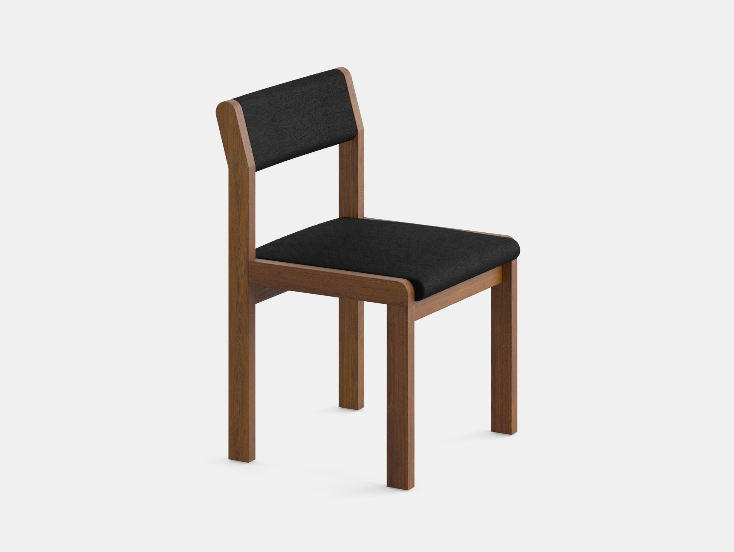 E15 furniture david thulstrup alde side chair chocolate brown