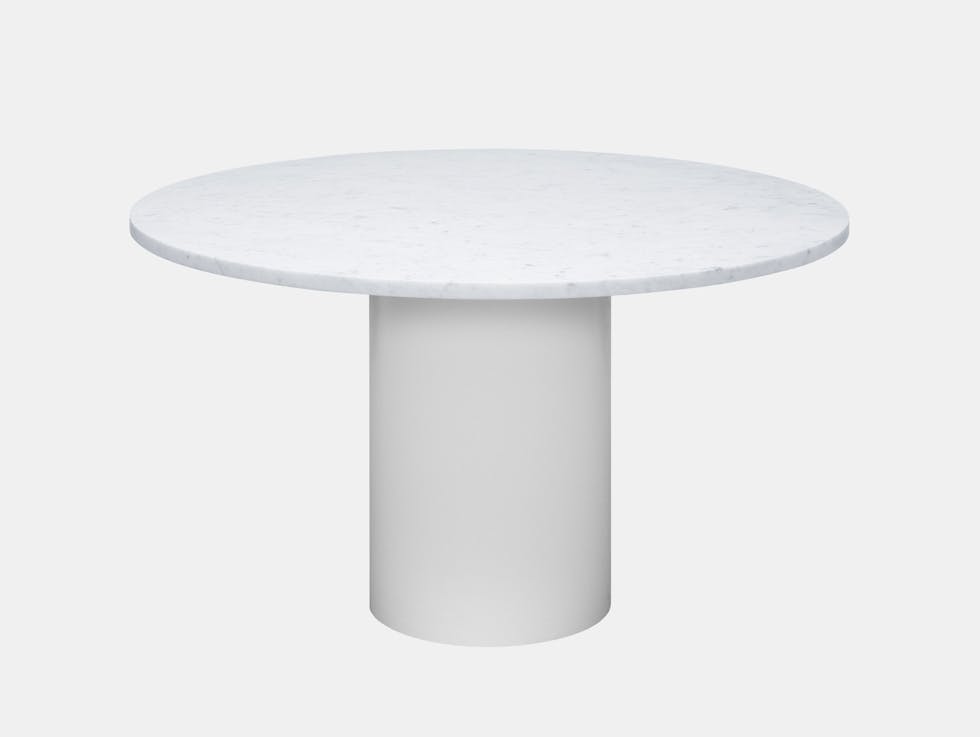 E15 Hiroki Table White Carrara Marble Philipp Mainzer
