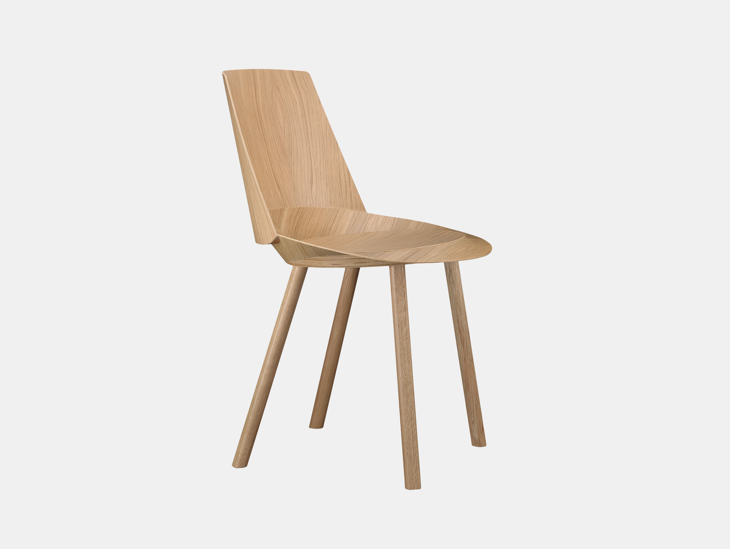 E15 Houdini Chair Oak Stefan Diez