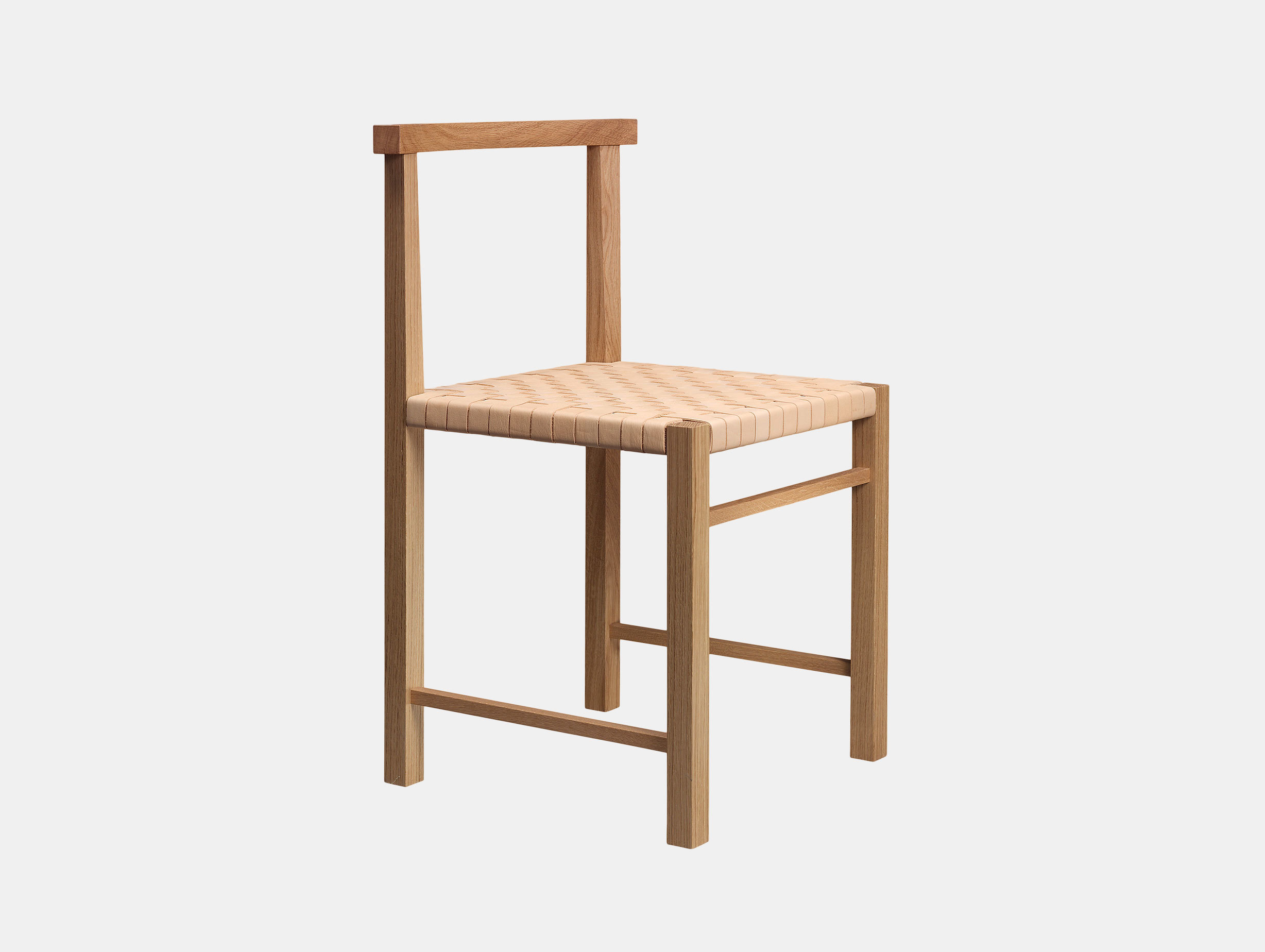 E15 Karnak Chair Oak Leather Ferdinand Kramer