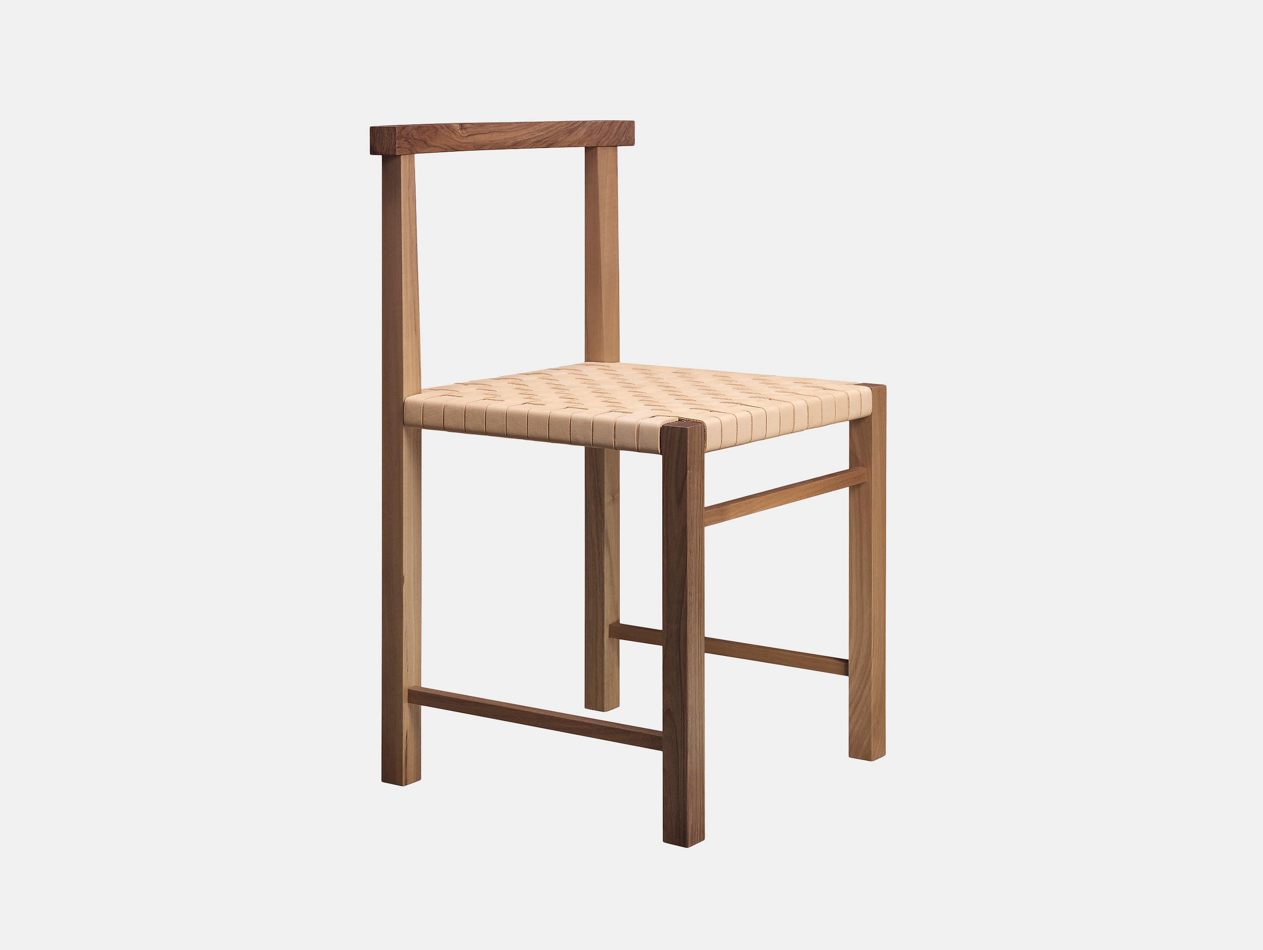 E15 Karnak Chair Walnut Leather Ferdinand Kramer