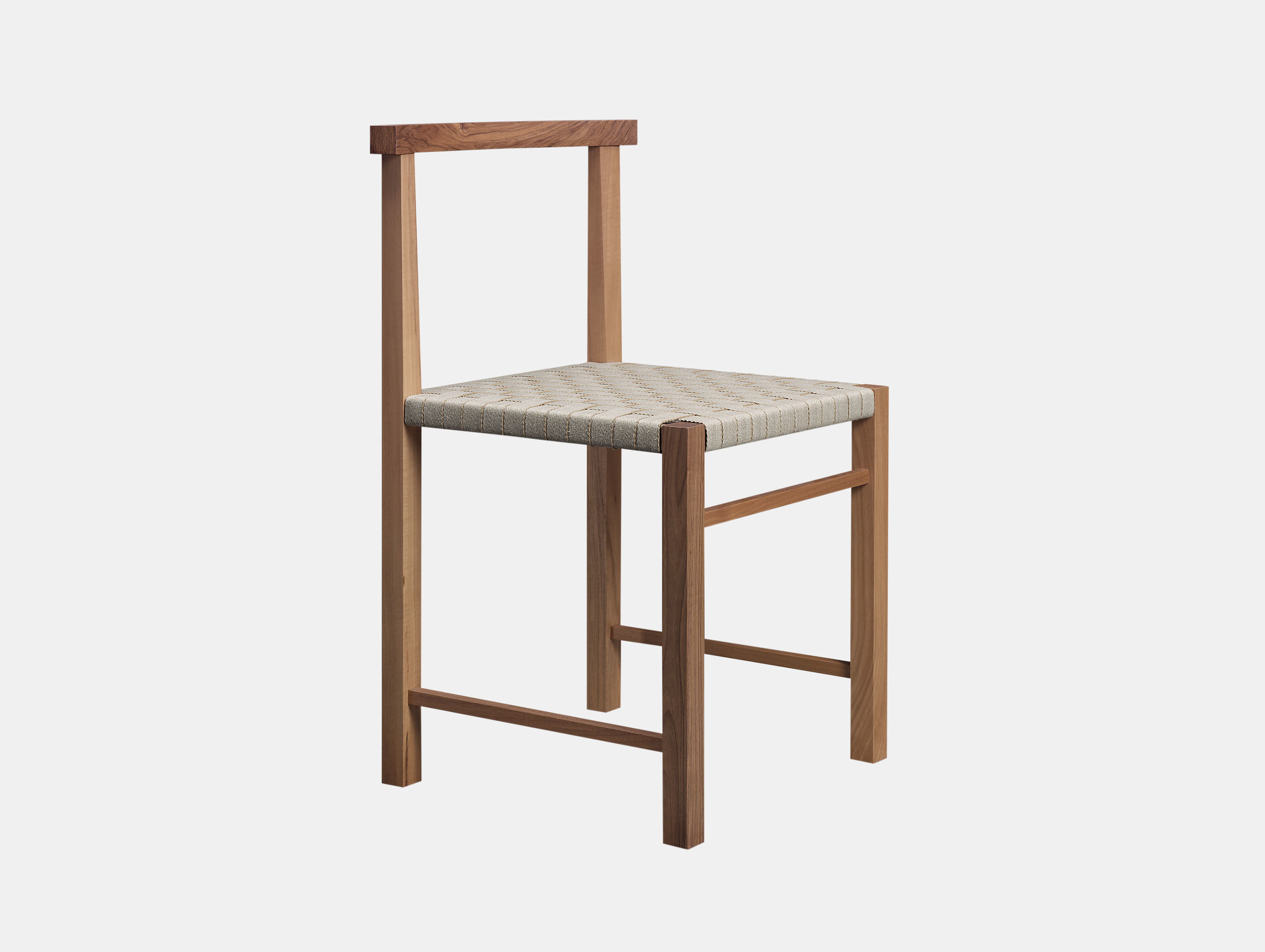 E15 Karnak Chair Walnut Textile Ferdinand Kramer