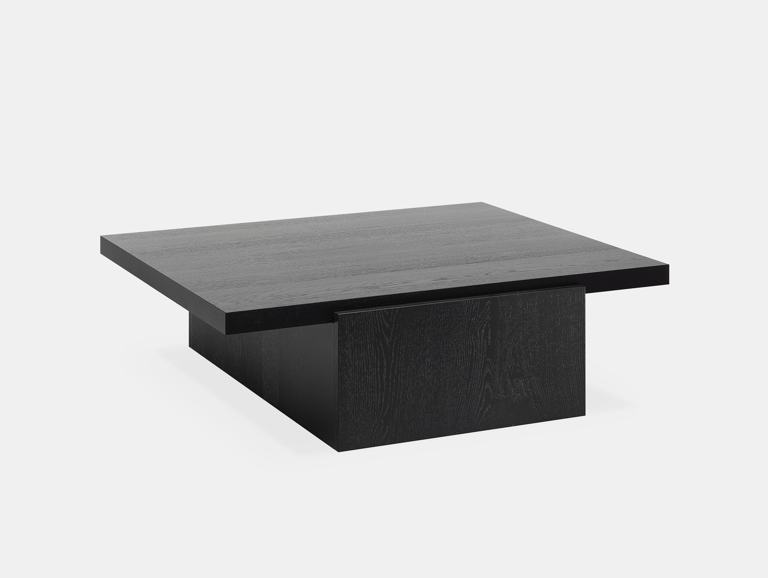 E15 tore table large jet black ct
